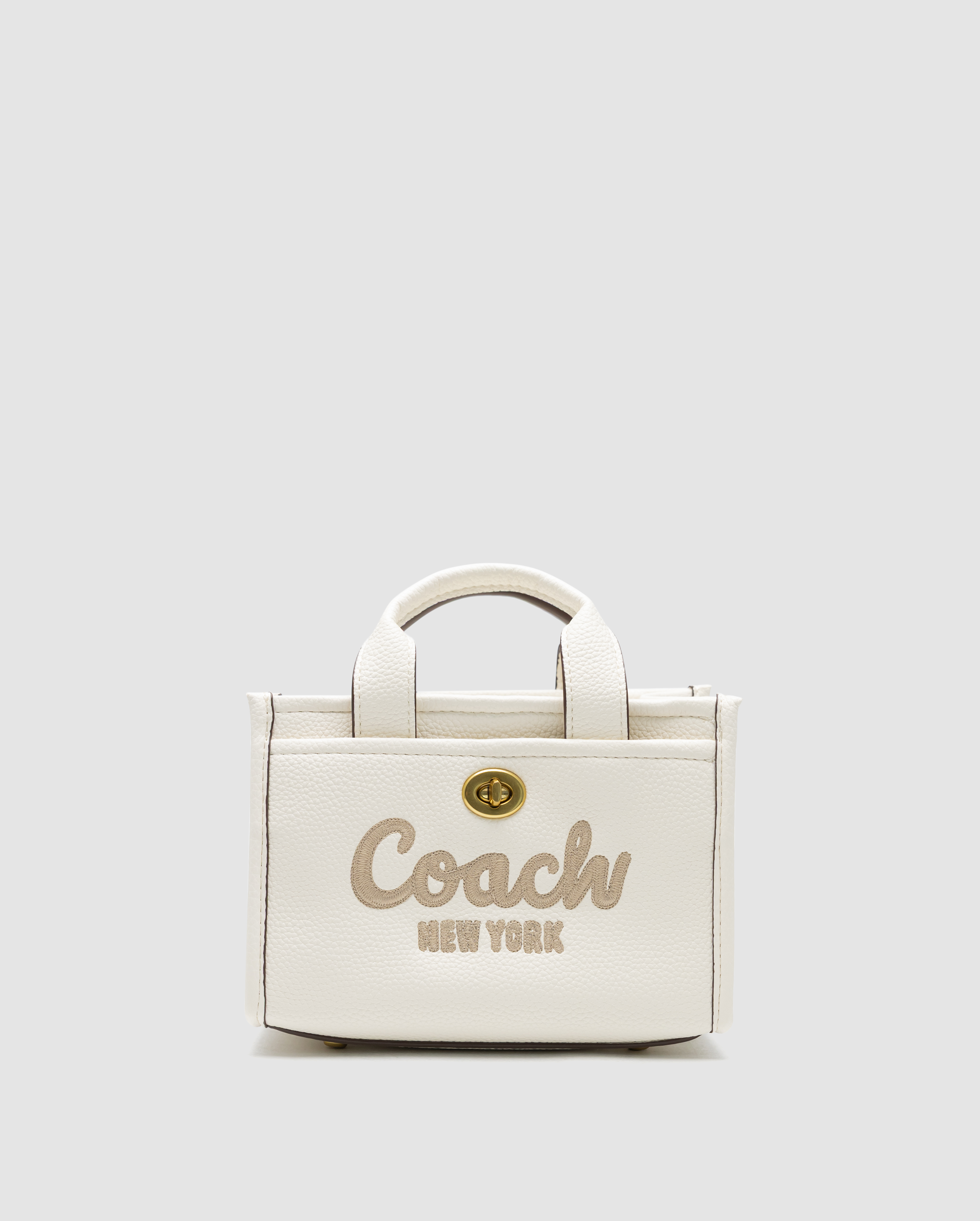 Coach Cargo Tote Bag 20 White