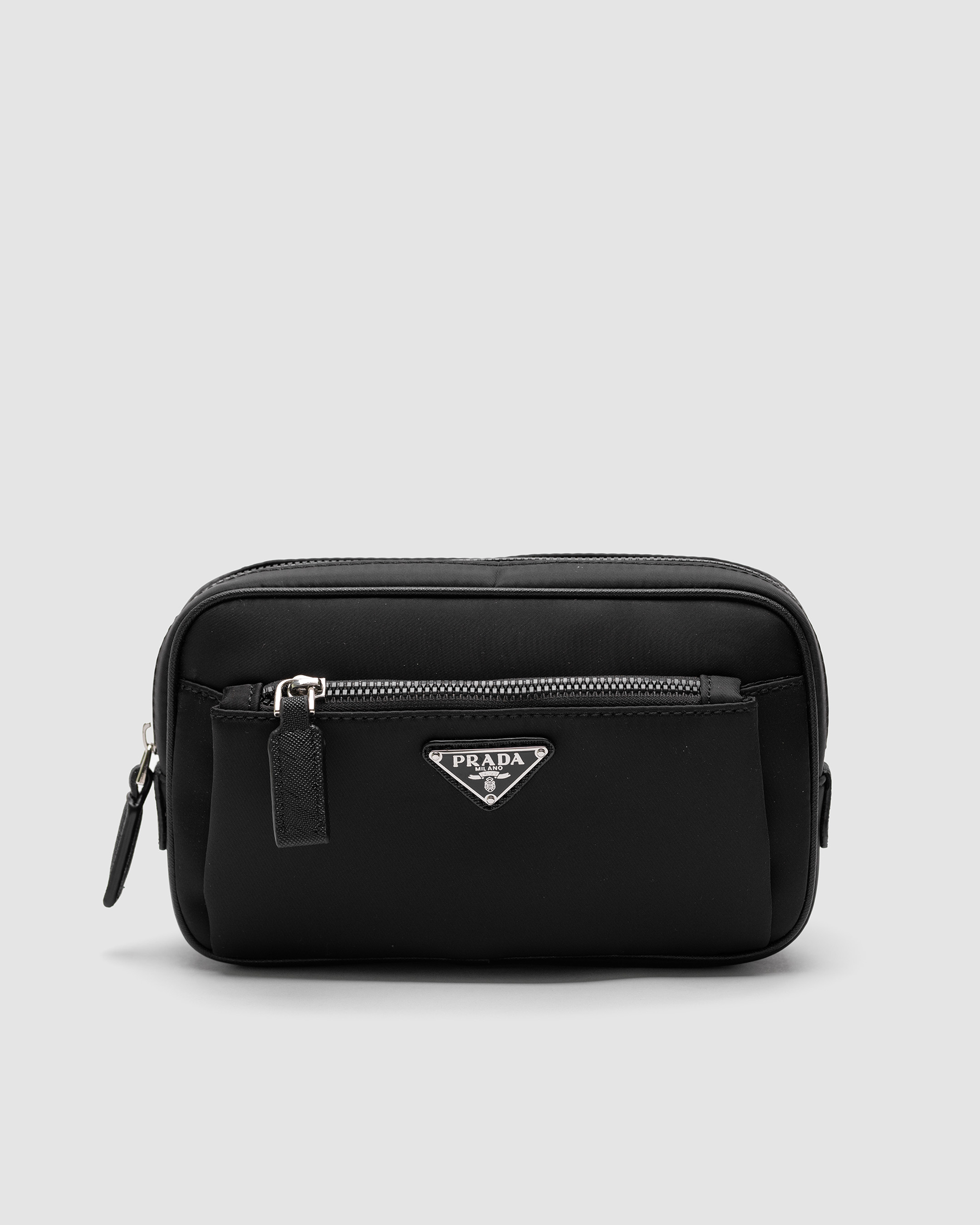 Prada Black Nylon Bumbag