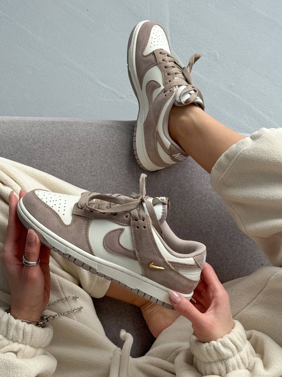 Nike DUNK LOW Sail Beige — головне фото товару