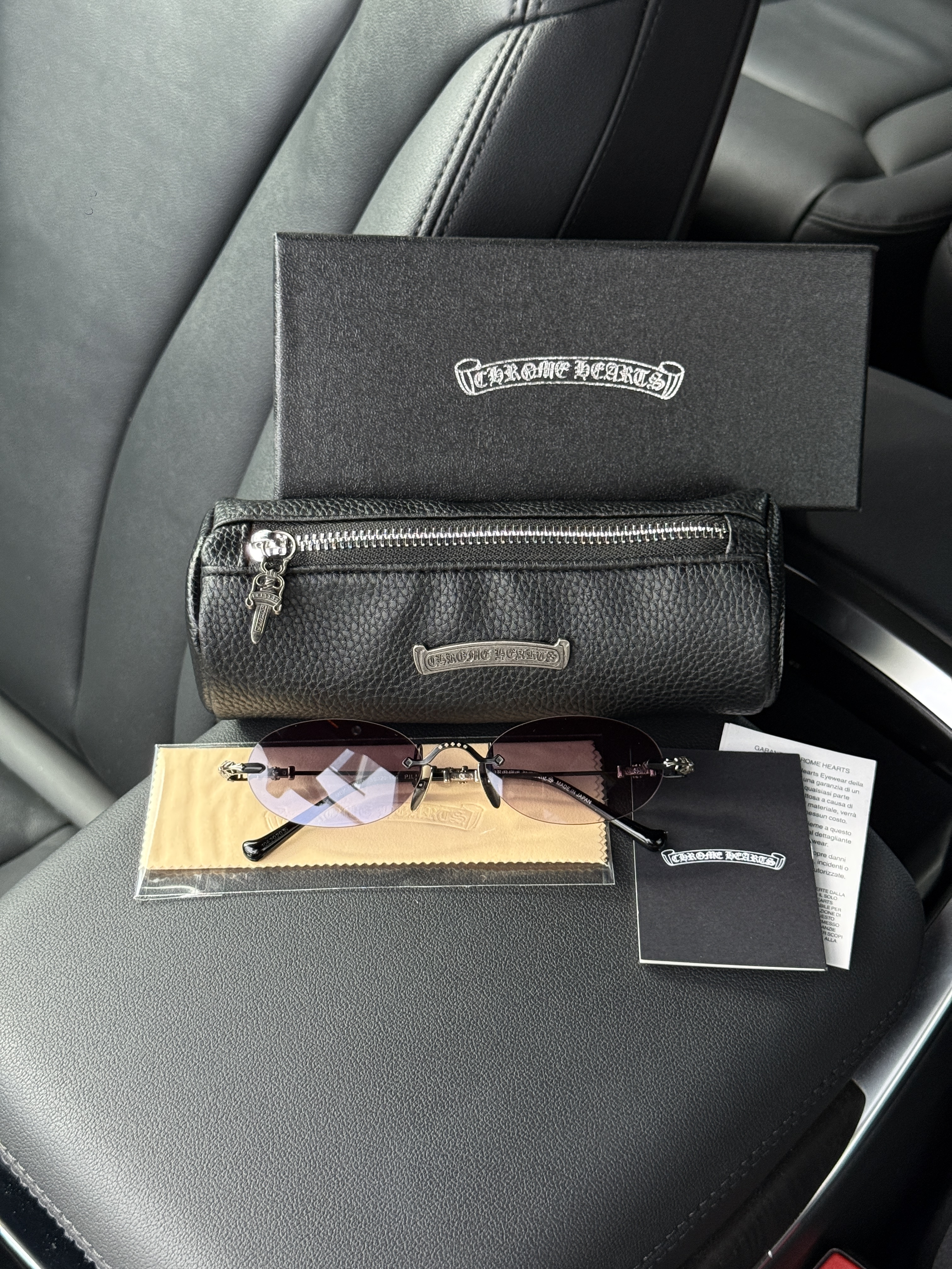 Chrome Hearts Grey/Black MBK-MBK-P 55/20/144 PILLS
