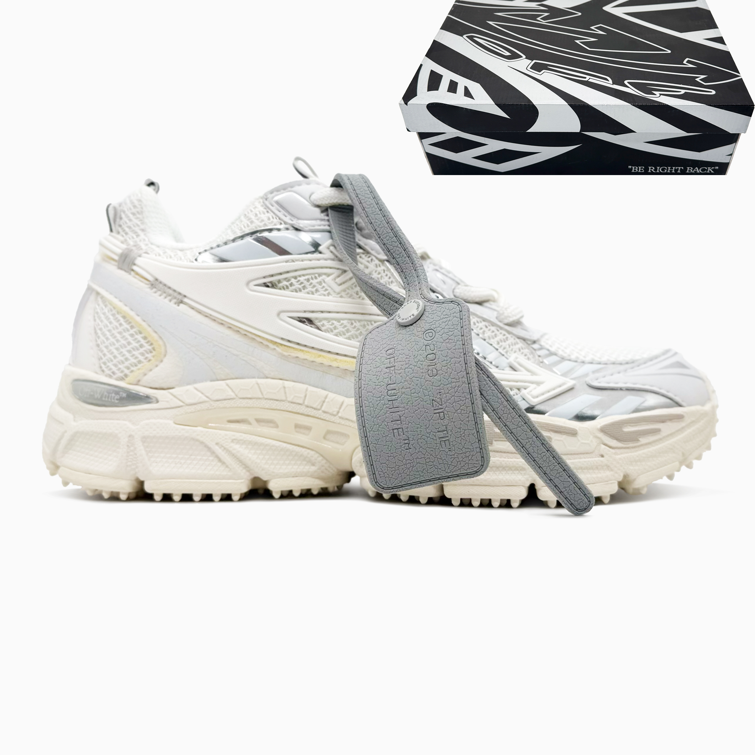 Off White Be Right Back White/Silver — головне фото товару