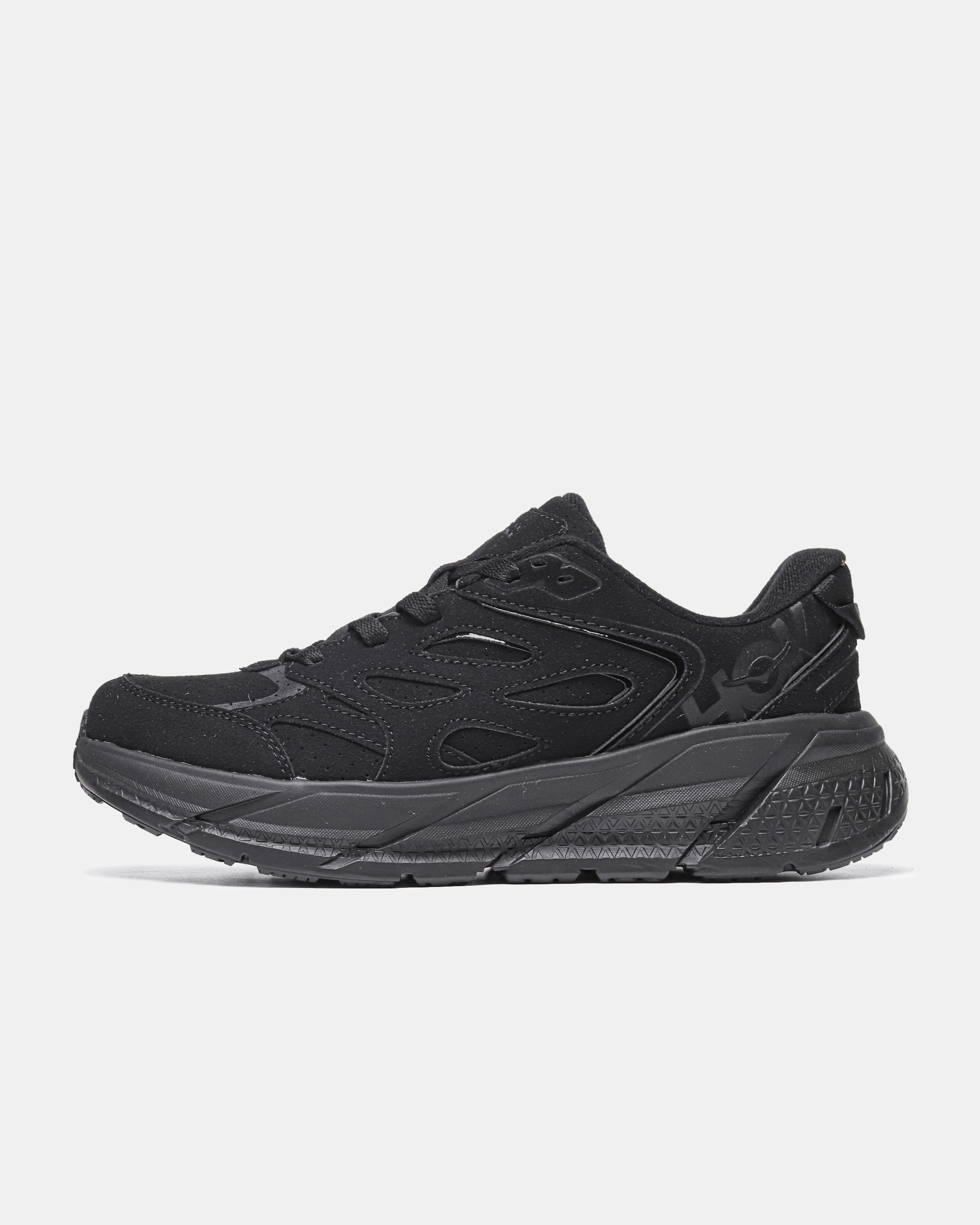 HOKA ONE Clifton L Suede 'Triple Black' 1122571-BBLC — головне фото товару