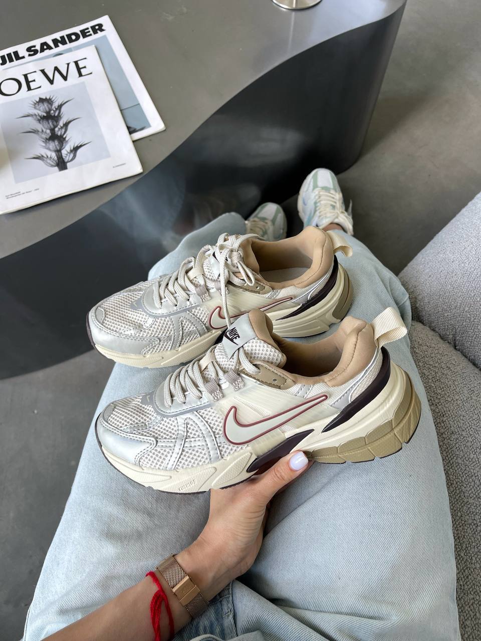 Nike V2K Run “Light orewood brown” мініатюра 2