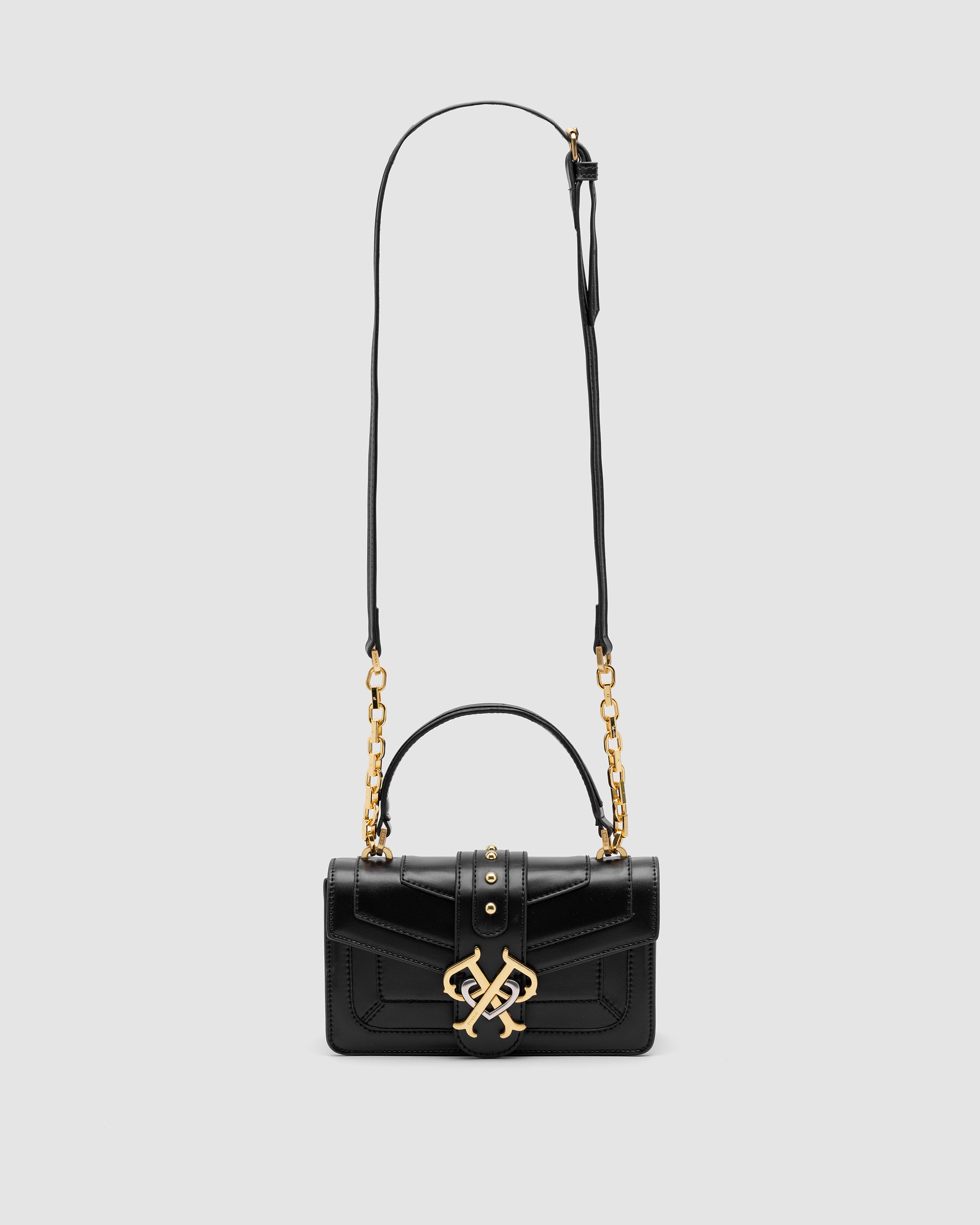 Pinko Double P Mini Evolution Simply Black