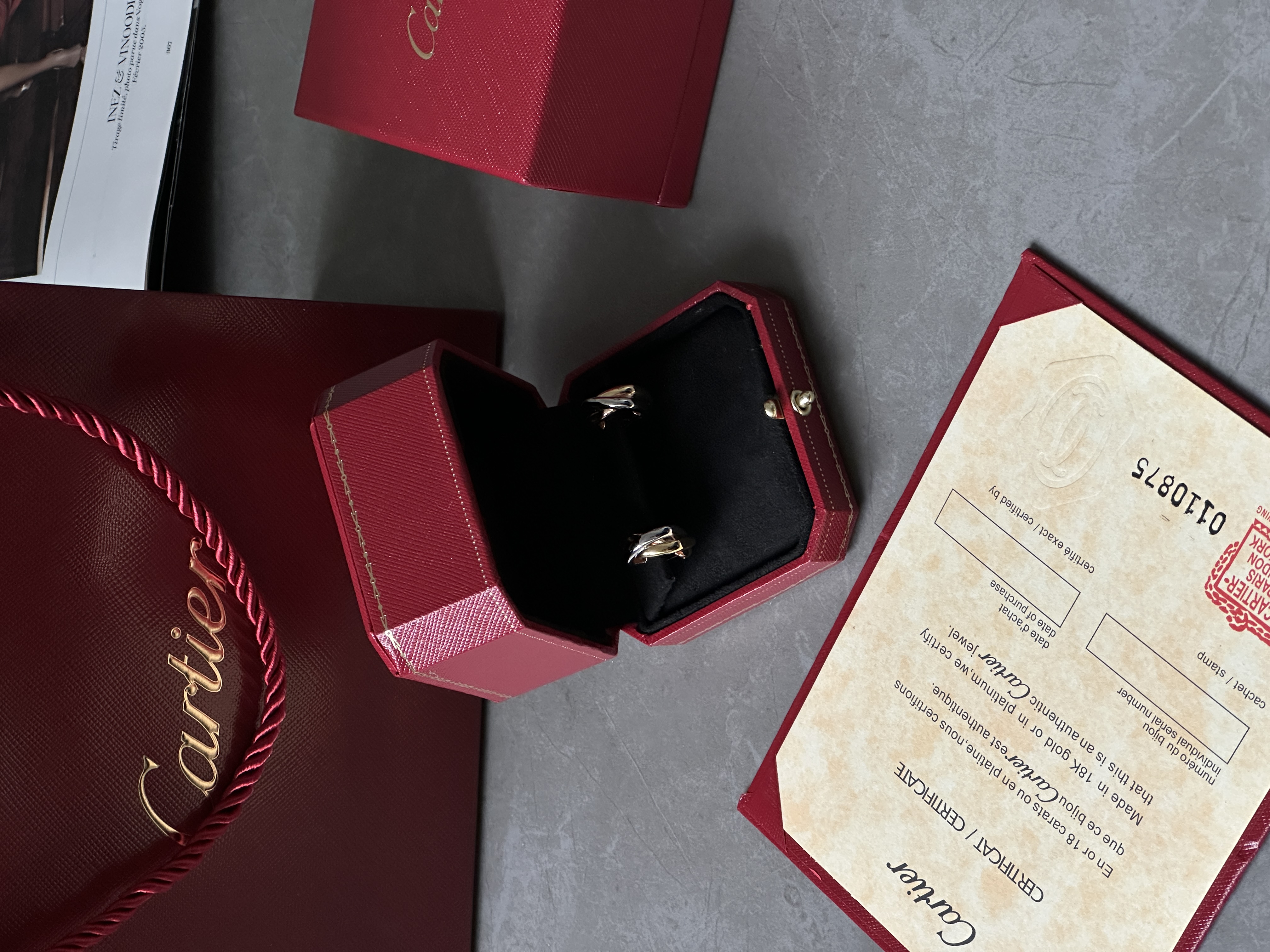 Cartier Trinity Earrings Classic