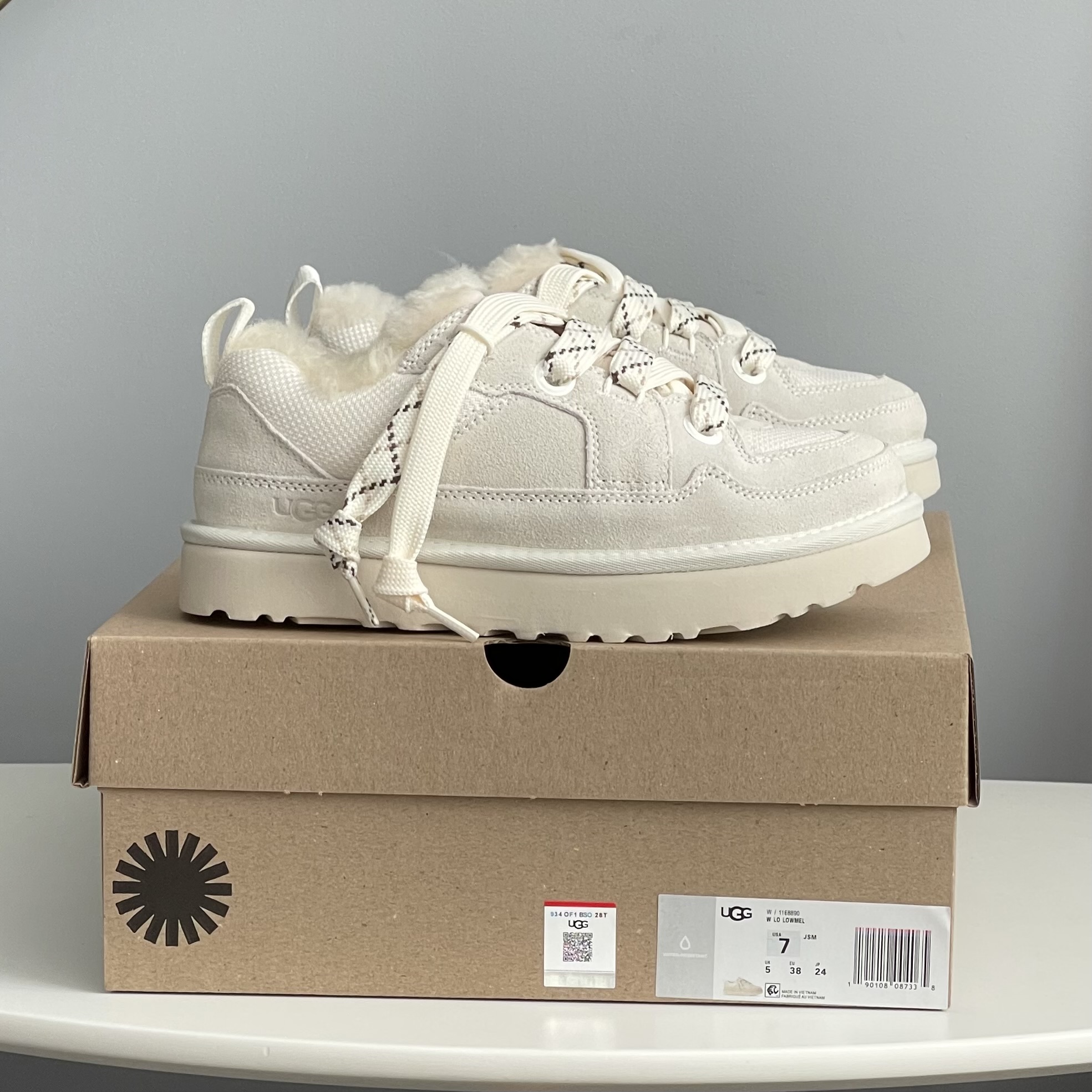 UGG Lo Lowmel Sneaker Jasmine FUR