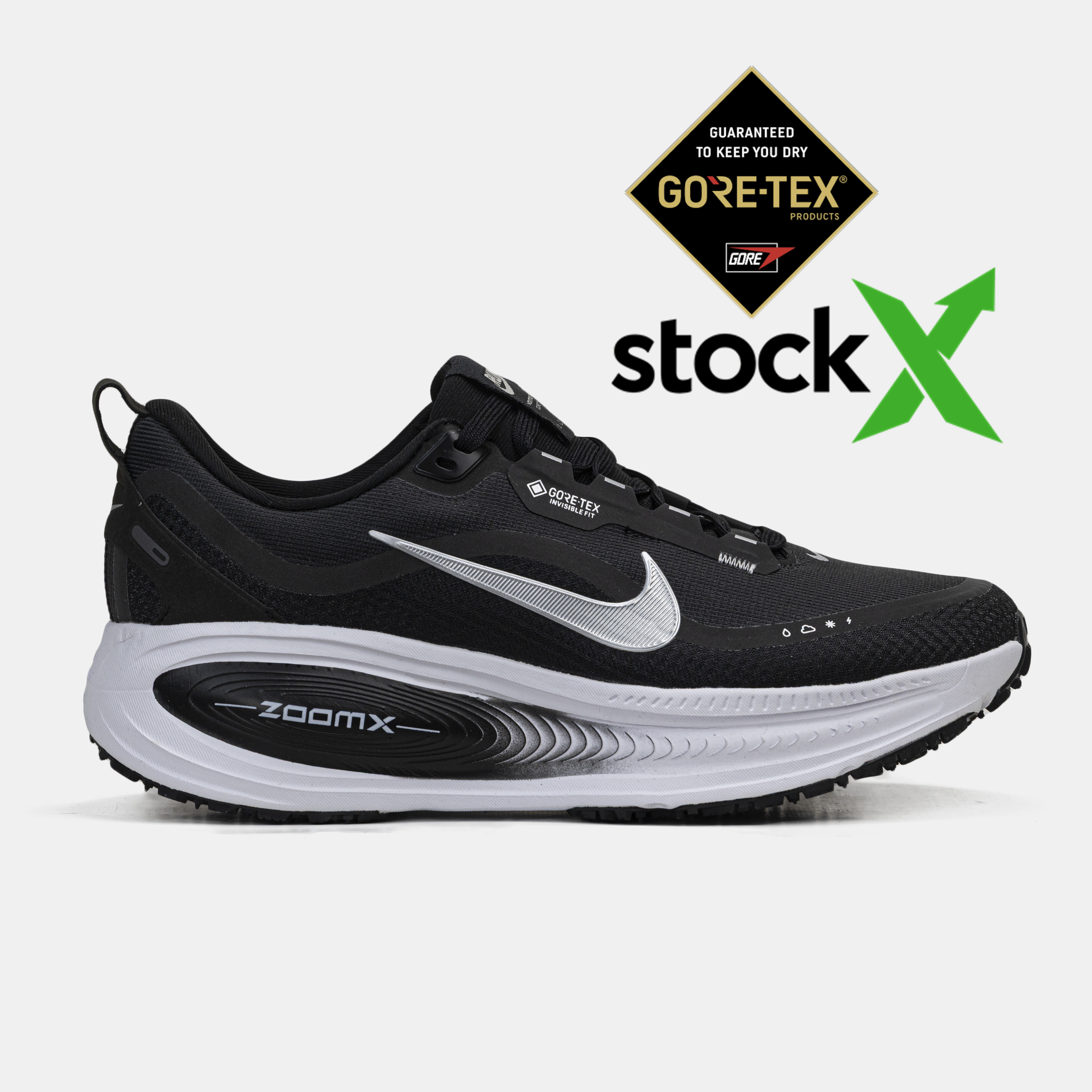 Nike Vomero 18 GORE-TEX Black White