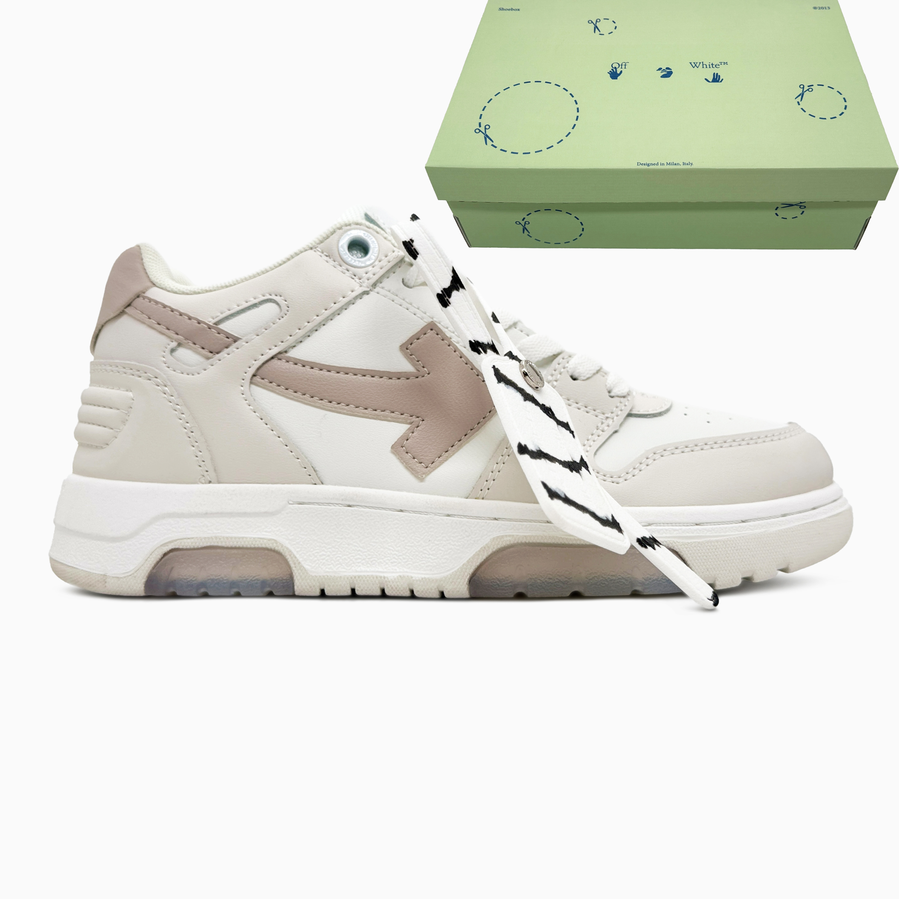 Off White Out Of Office White/Beige — головне фото товару