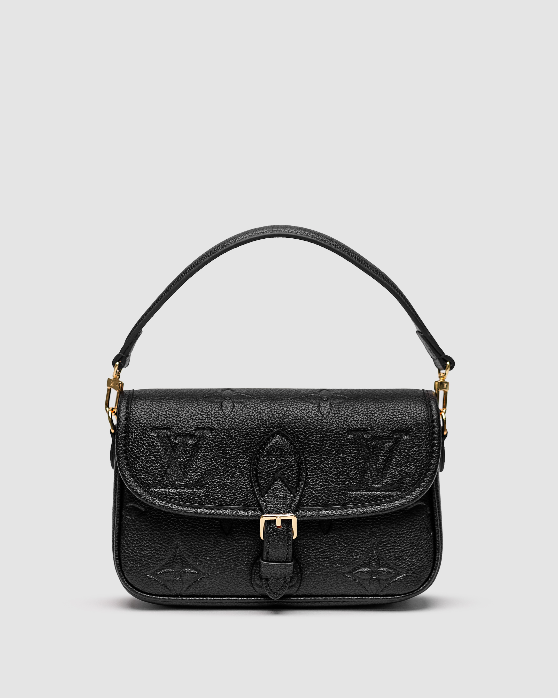 Louis Vuitton Diane Monogram Empreinte Leather Black