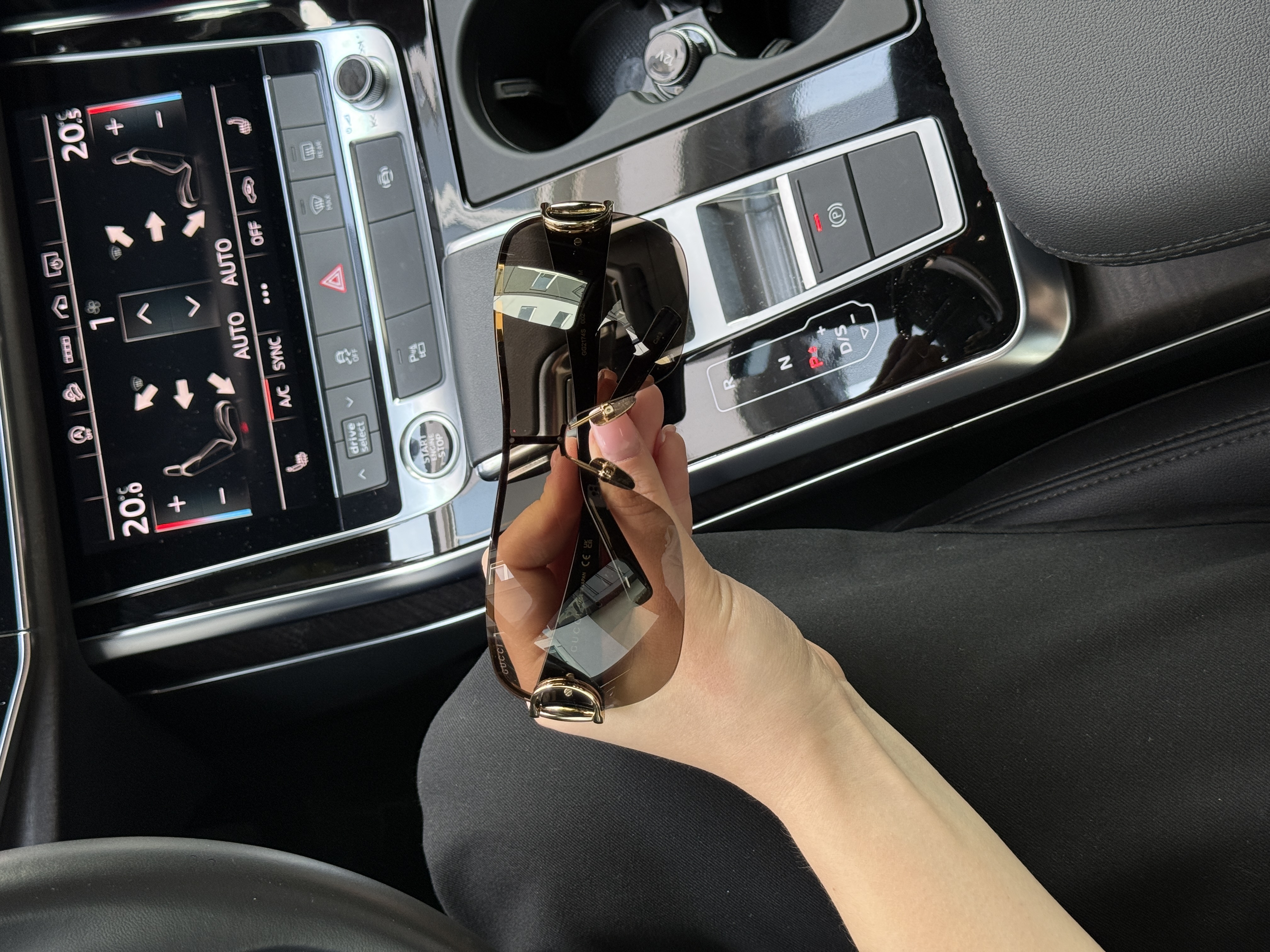 Gucci Brown/Gold GG2174S 002 58/1/110 M