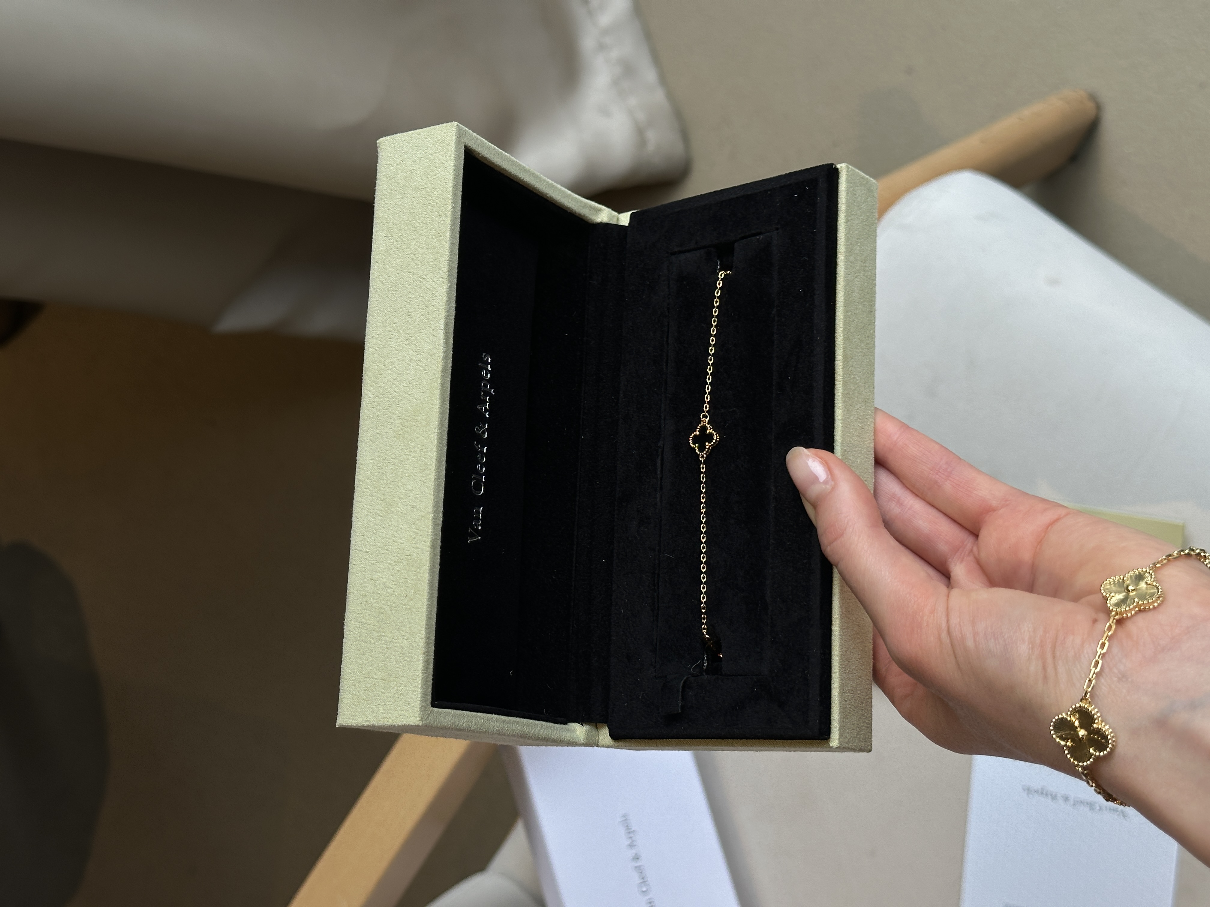 Van Cleef & Arpels Bracelet Sweet Alhambra K18 Yellow Gold