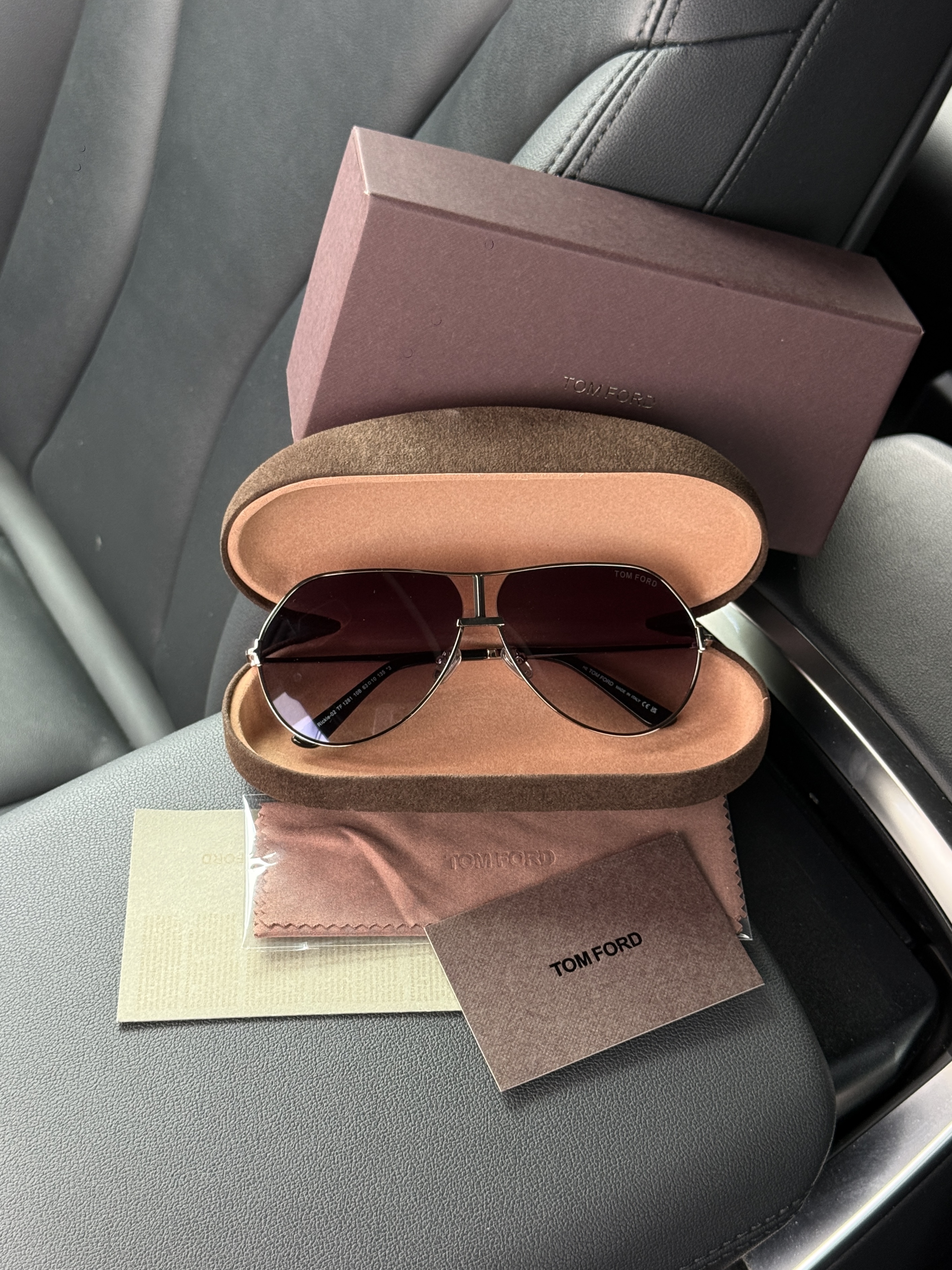 Tom Ford Blue/Silver Rickie-02 TF1281 10B 63/10/135