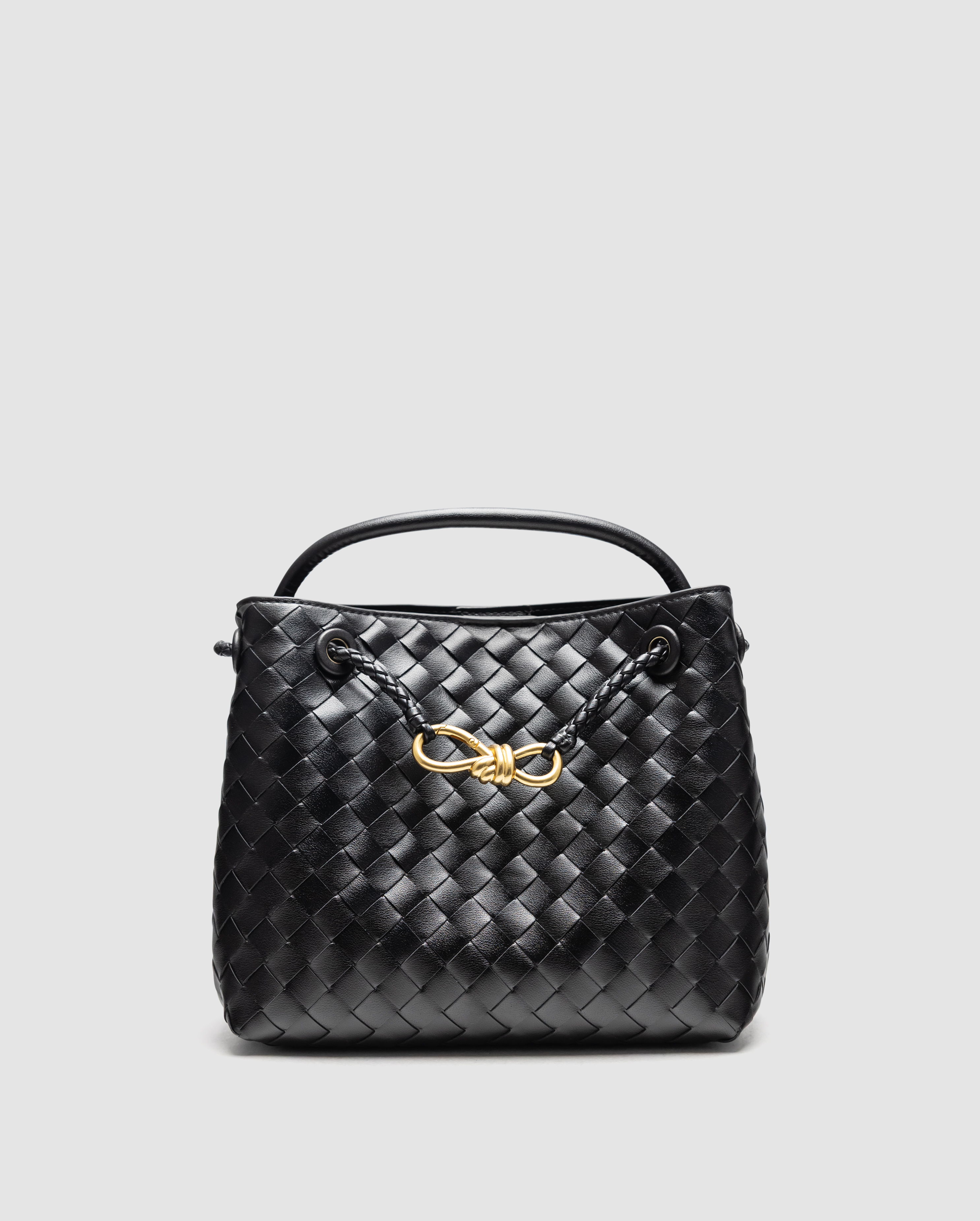 Bottega Veneta Small Andiamo Black