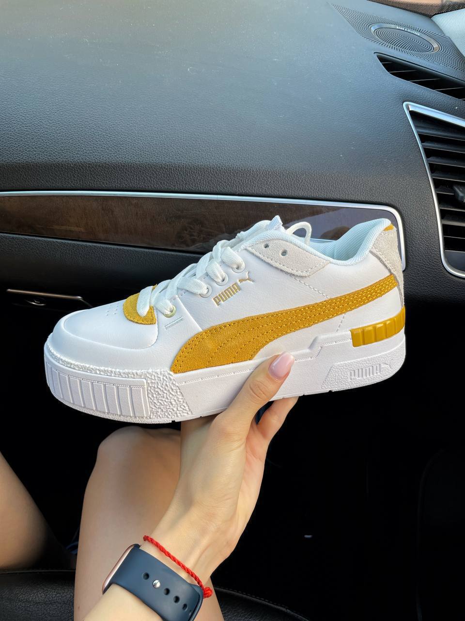 Puma Cali dark Yellow