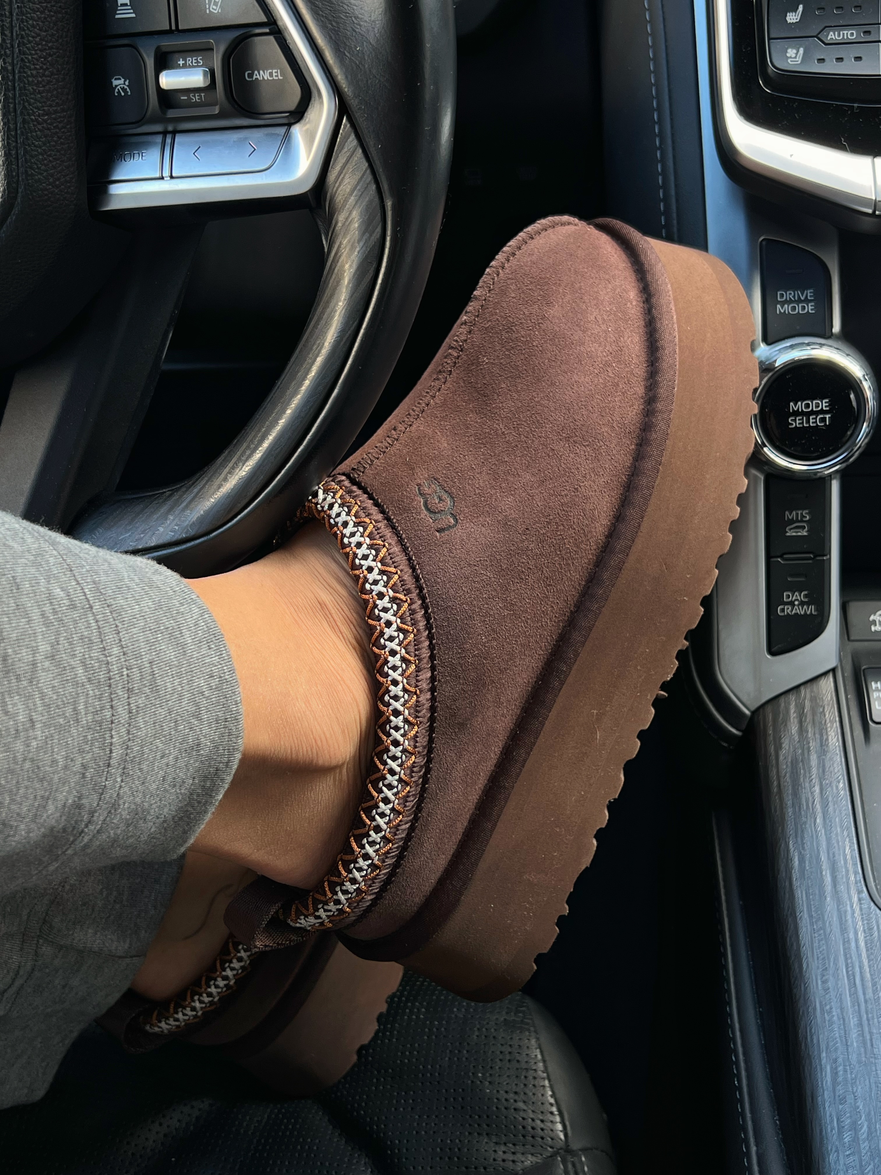 ugg tasman platform brown