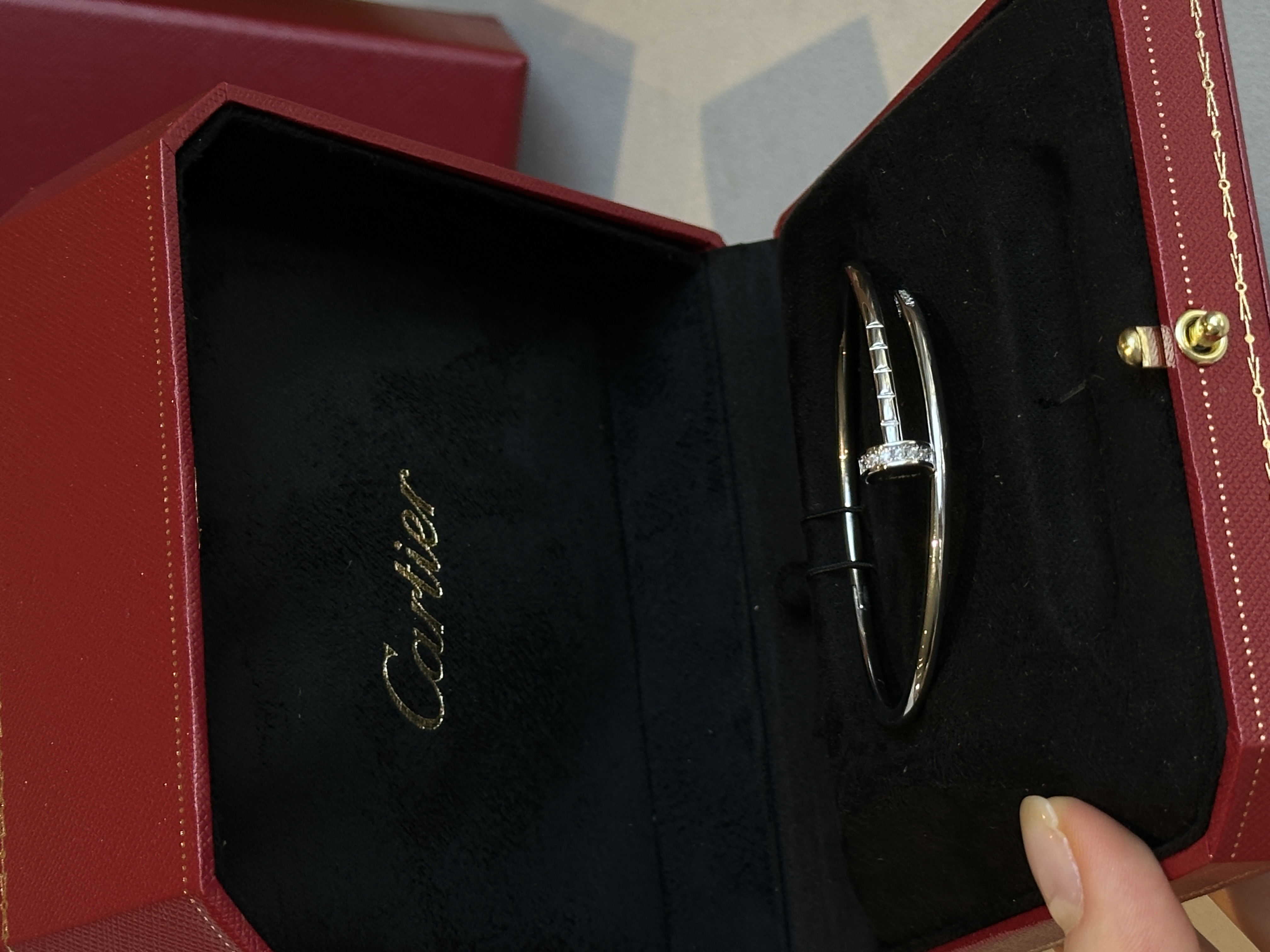 Cartier Juste un Clou Diamond White Gold 18K