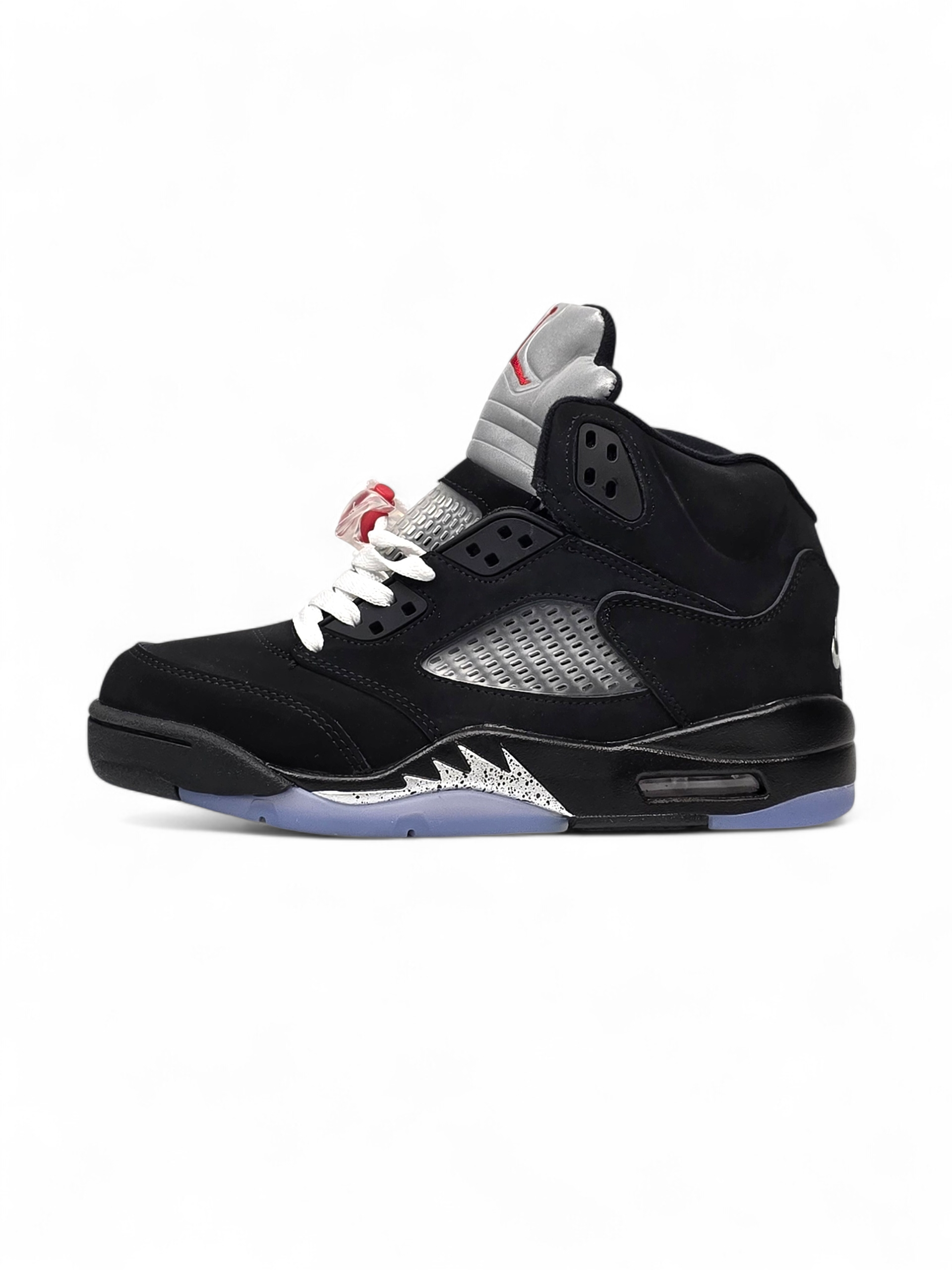 Nike Air Jordan 5 Retro Black Silver — головне фото товару
