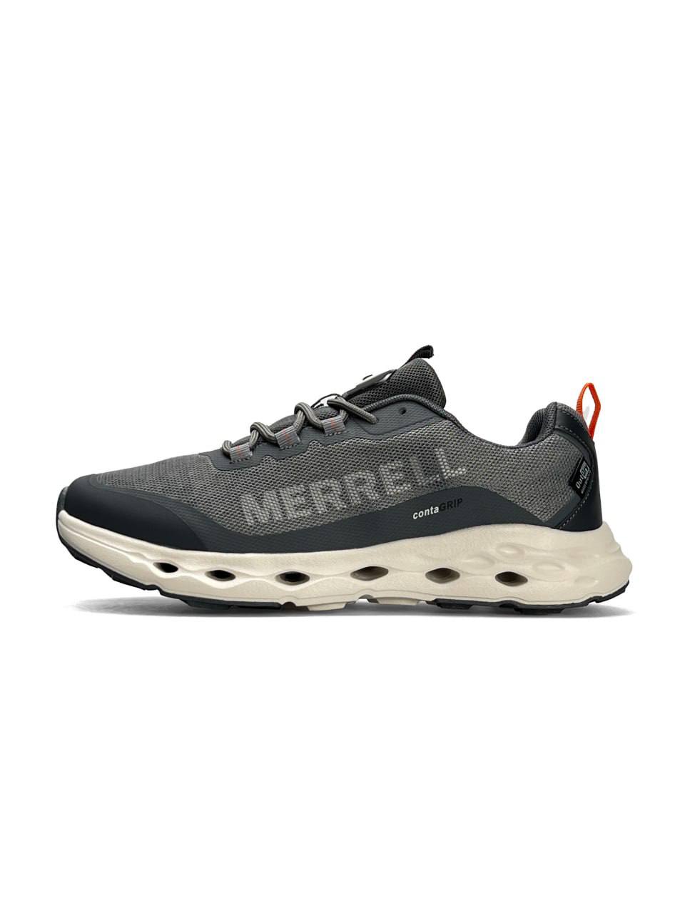 Кроссовки Merrell Drainmaker XTR нейлоновые темно-серые с бежевым демисезонные повседневные спортивная обувь