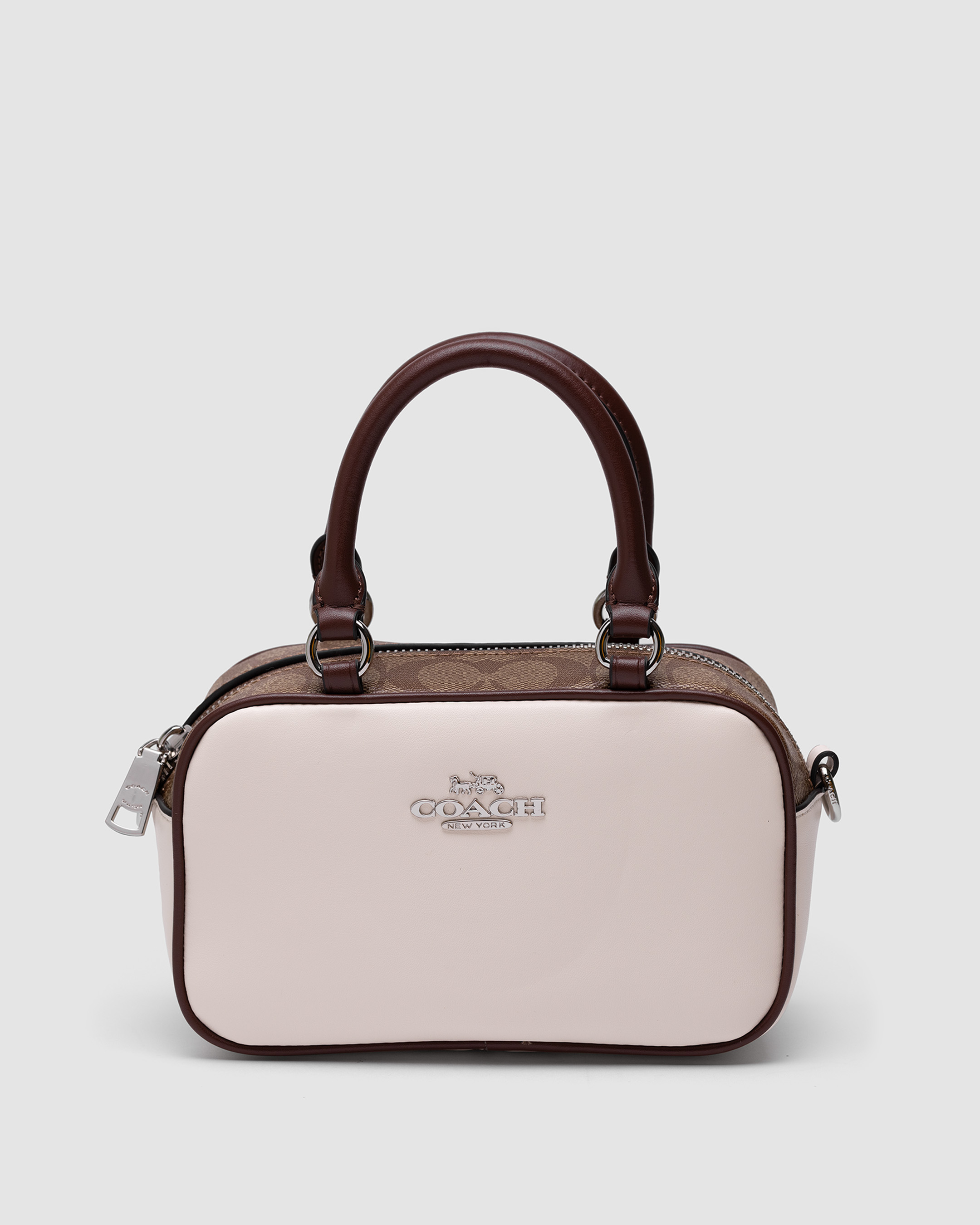 Coach Satchel Crossbody In Signature Colorblock