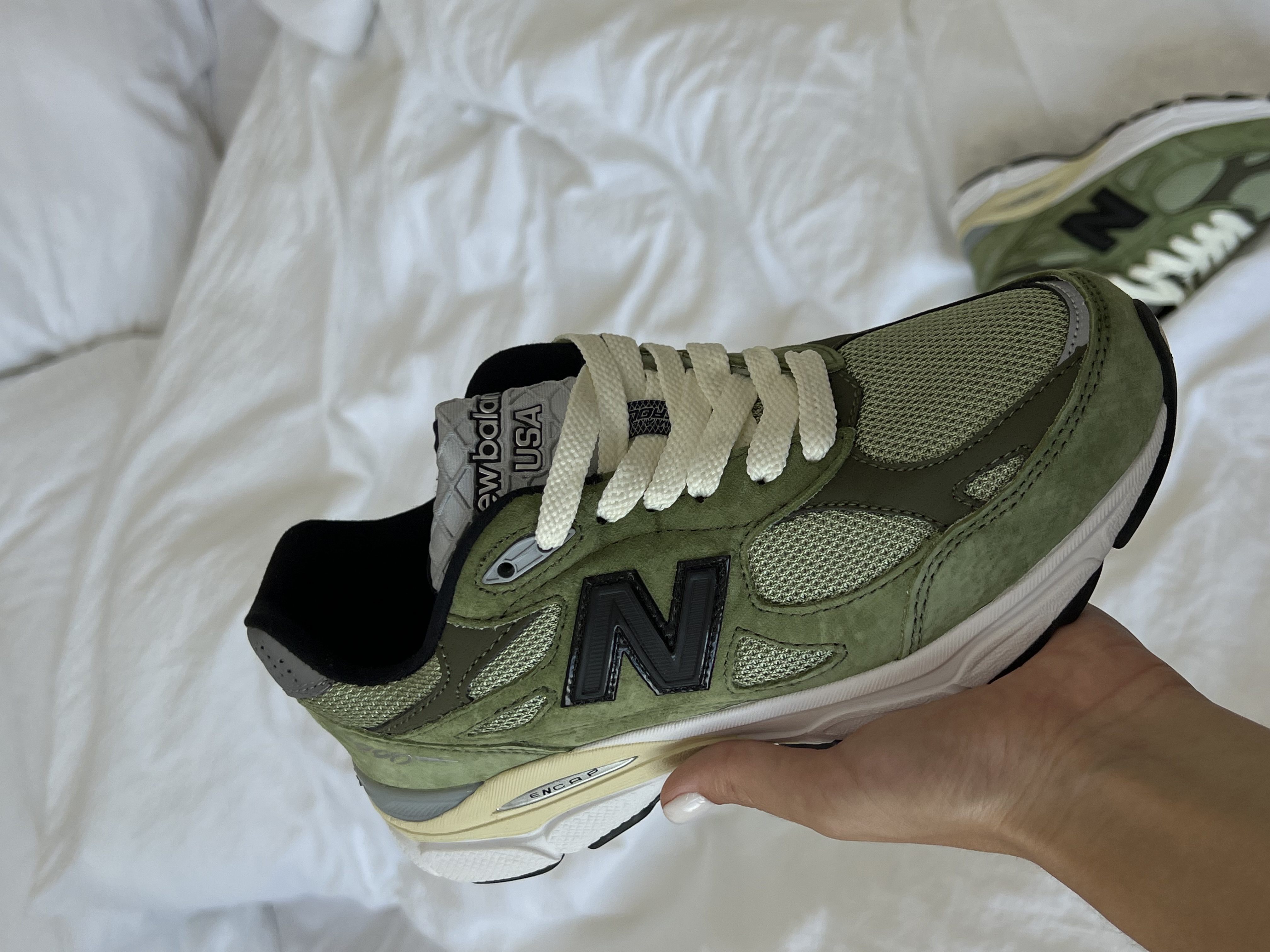 New Balance 990 Black/Green