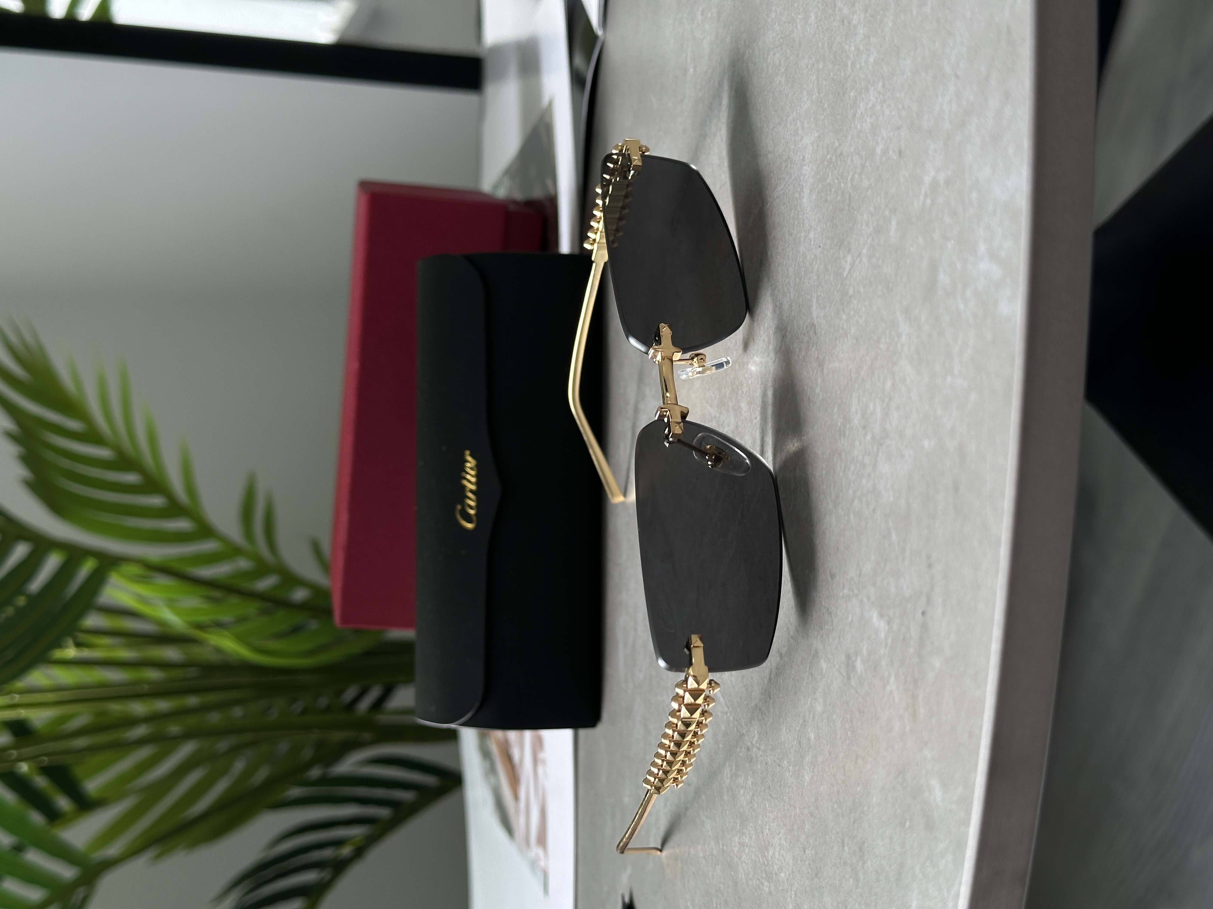 Cartier Clash Black/Gold CT0544S 001 L Cat.2 58/17/140