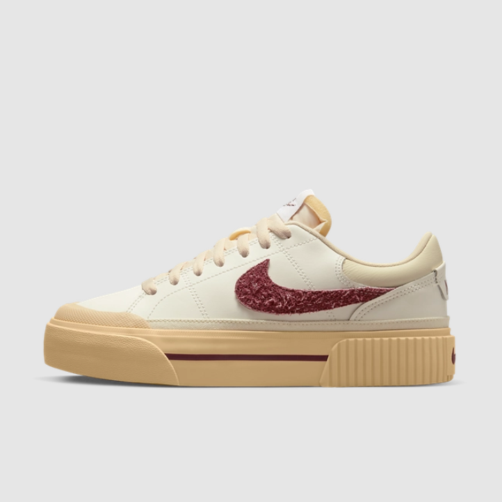 Nike Wmns Court Legacy Lift 'sail Dark Beetroot' — головне фото товару