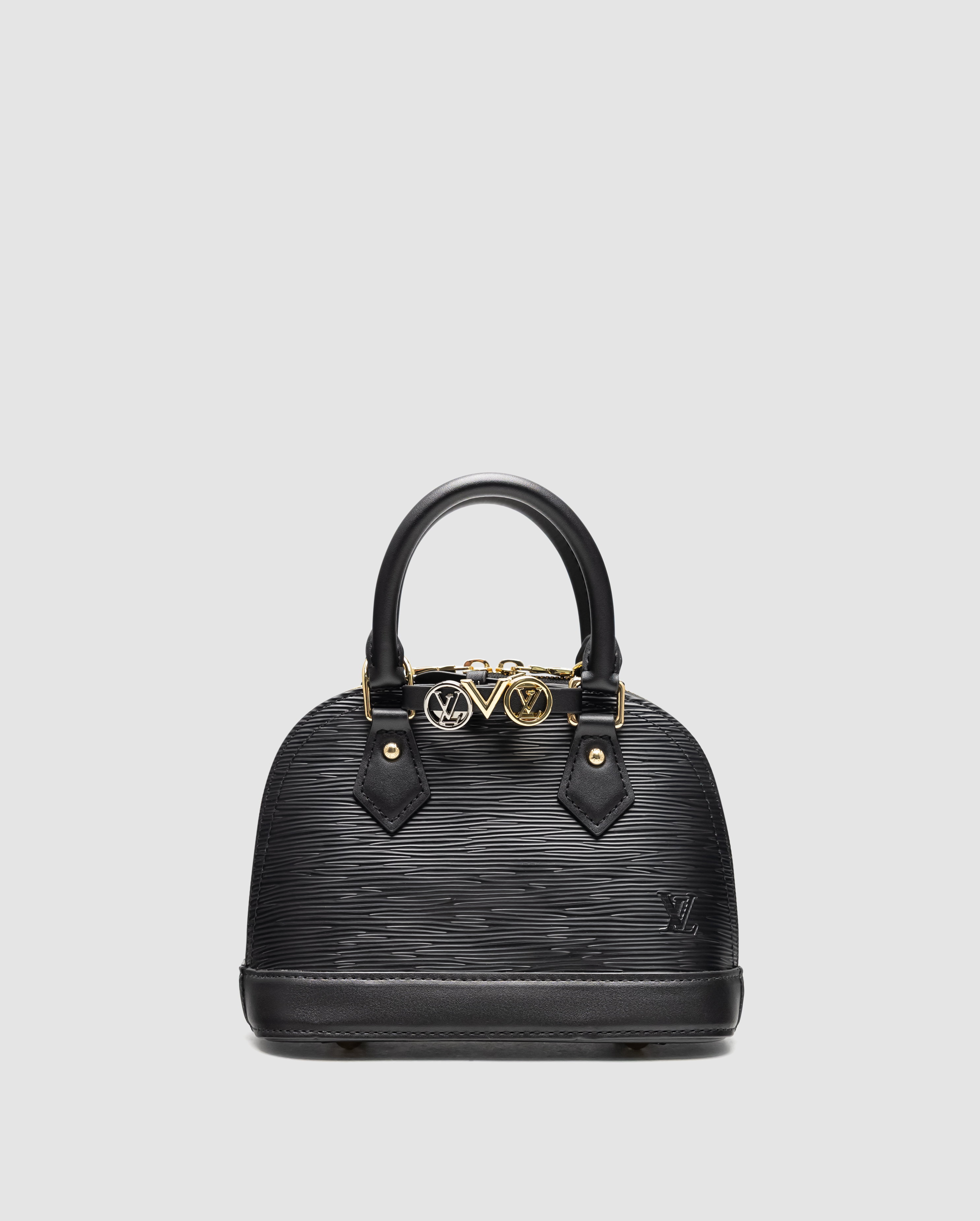 Louis Vuitton Alma Mini Epi Leather Black