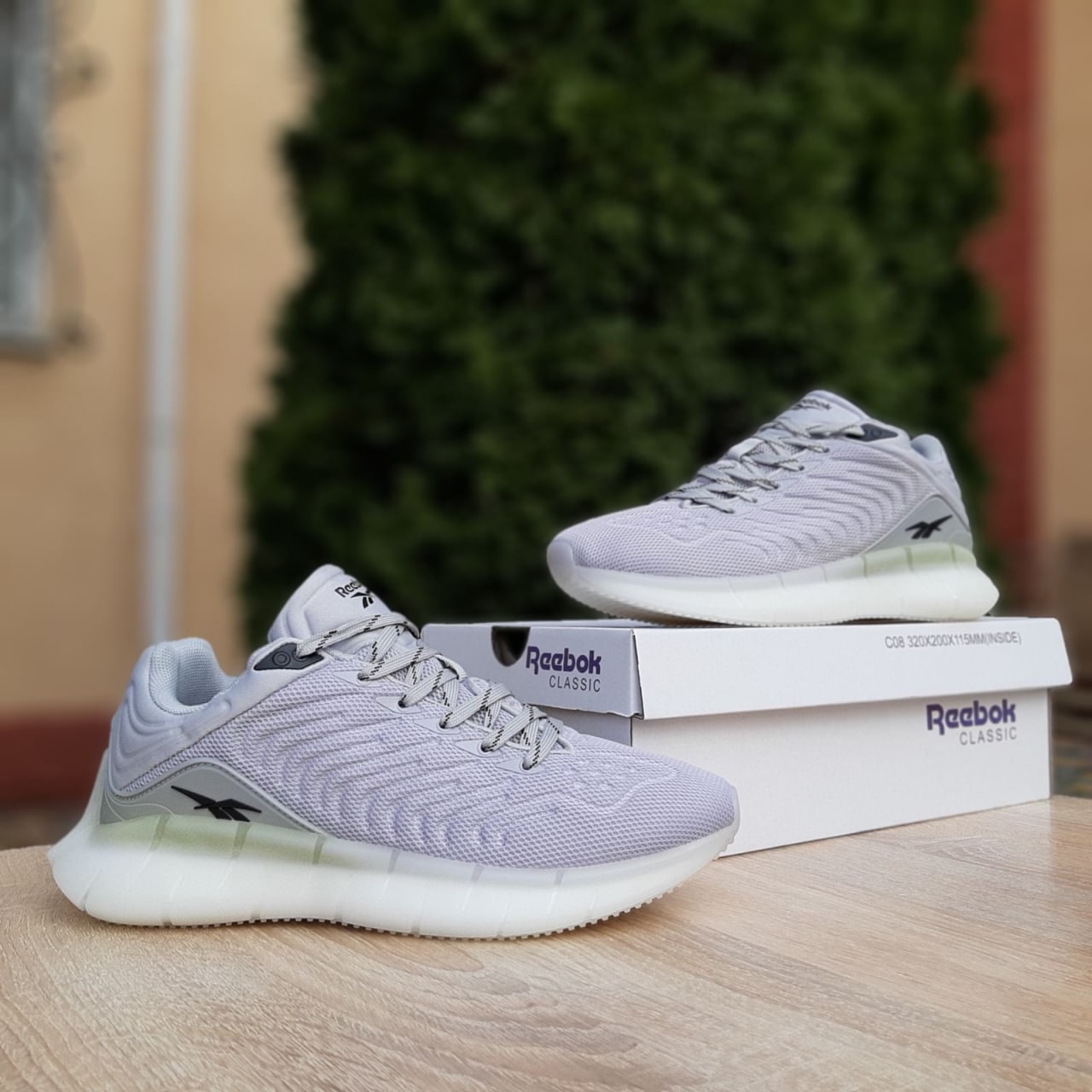 Кроссовки Reebok Zig Kinetica мужские текстильные серые демисезонные повседневные на шнуровке спортивная обувь