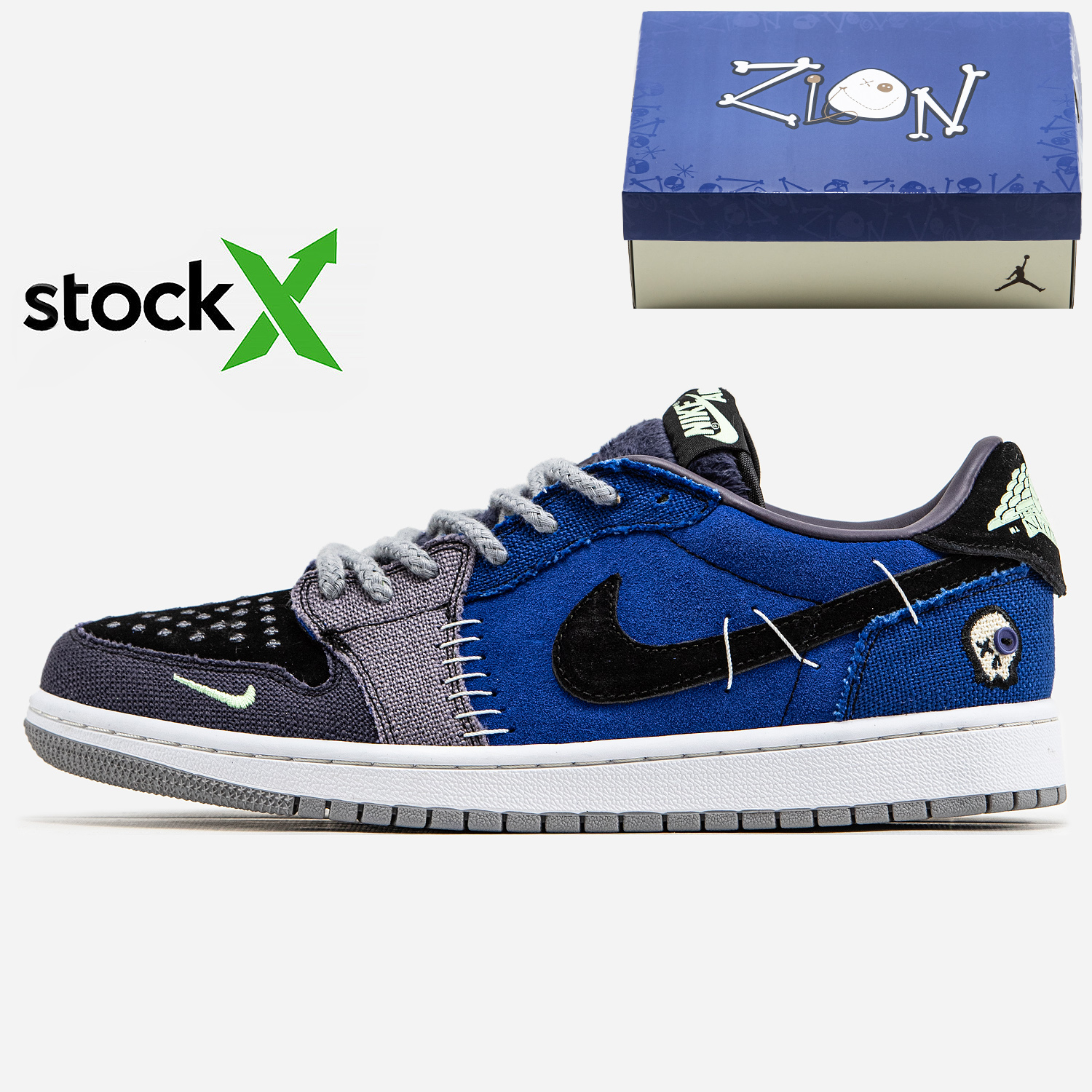 Nike Air Jordan 1 Low Voodoo Alternate Zion