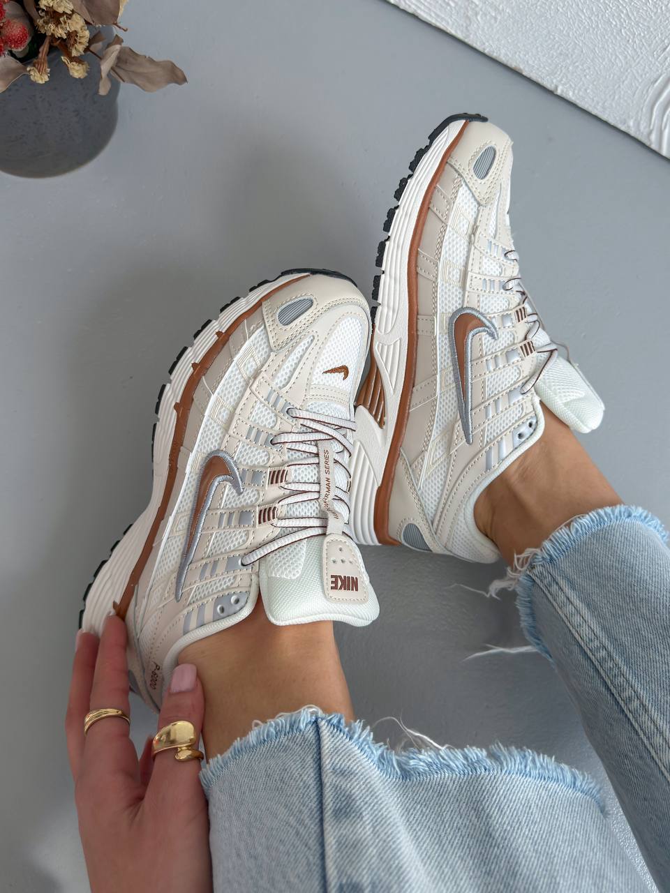 Nike P-6000 Beige