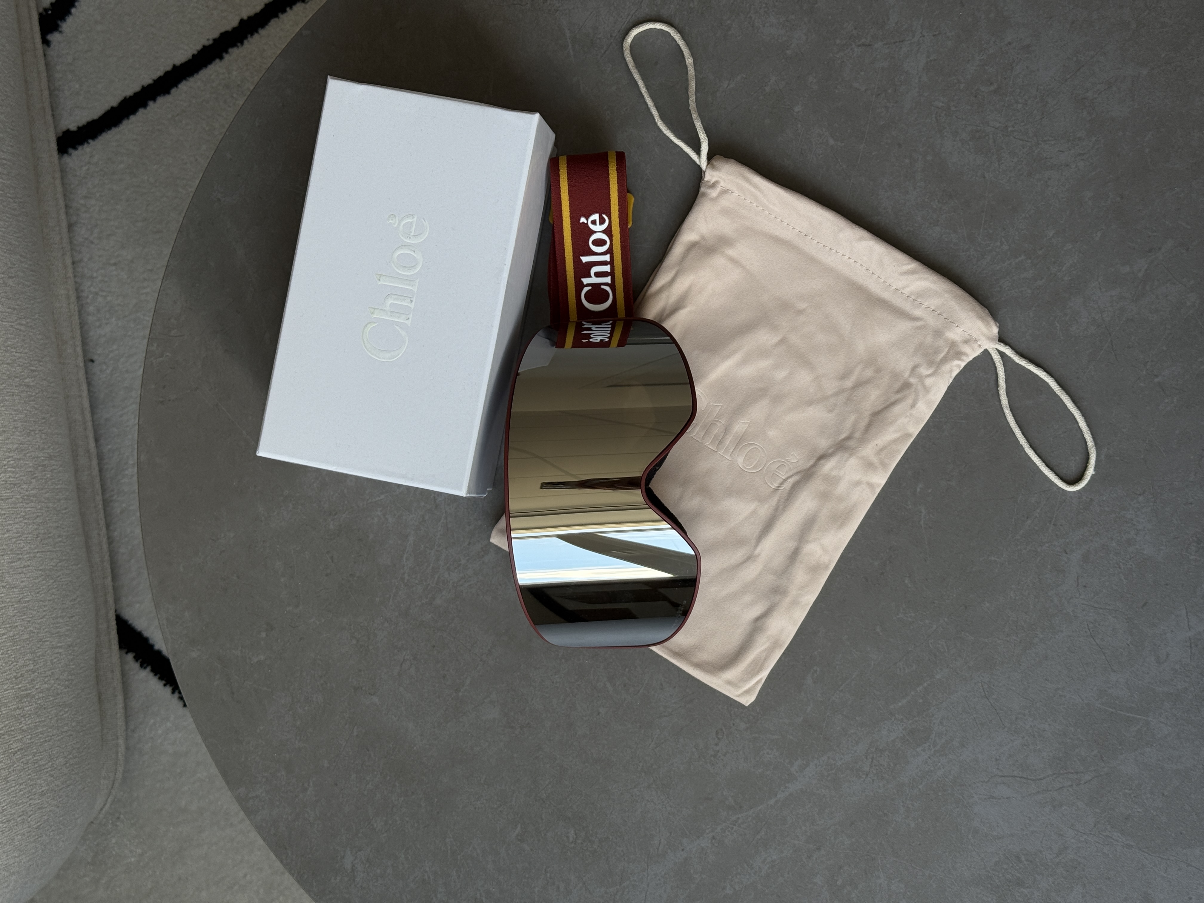 Chloé Cassidy Ski Goggles Red