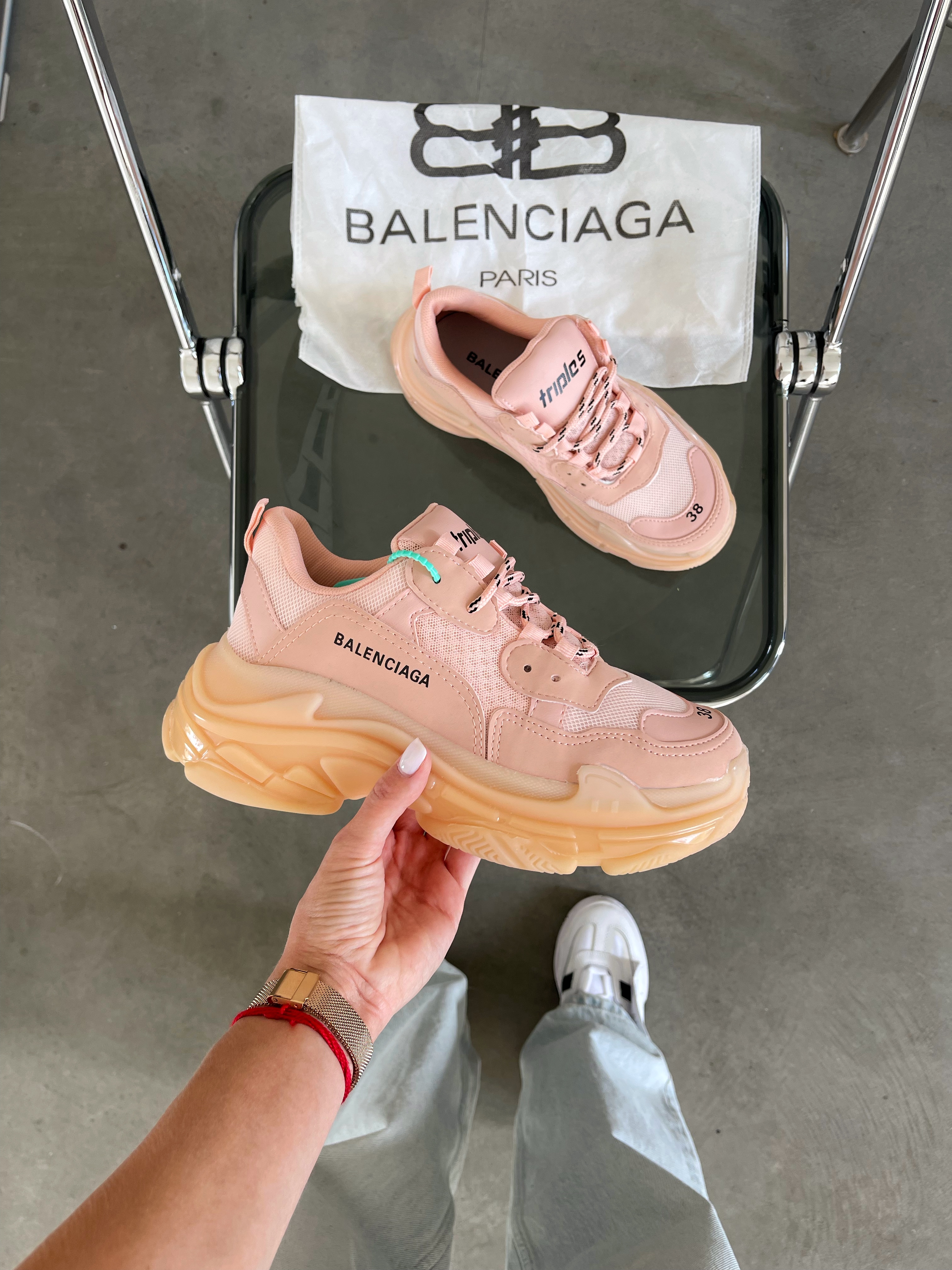 Balenciaga Triple S Pink