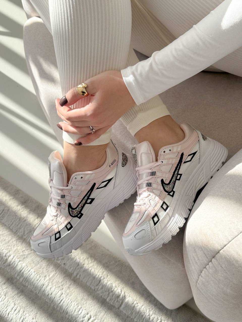 Nike P-6000 White
