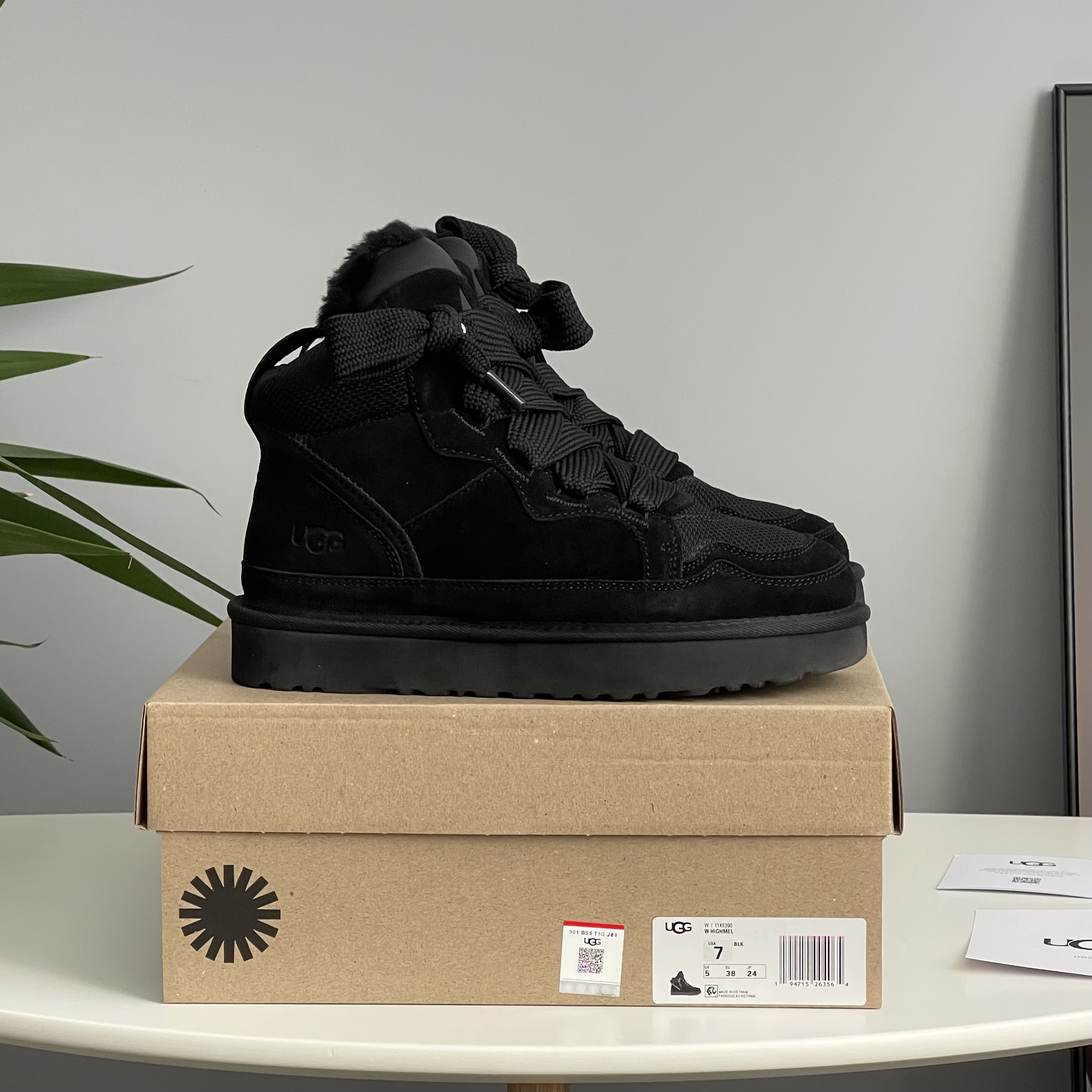 UGG Highmel Sneaker High Black