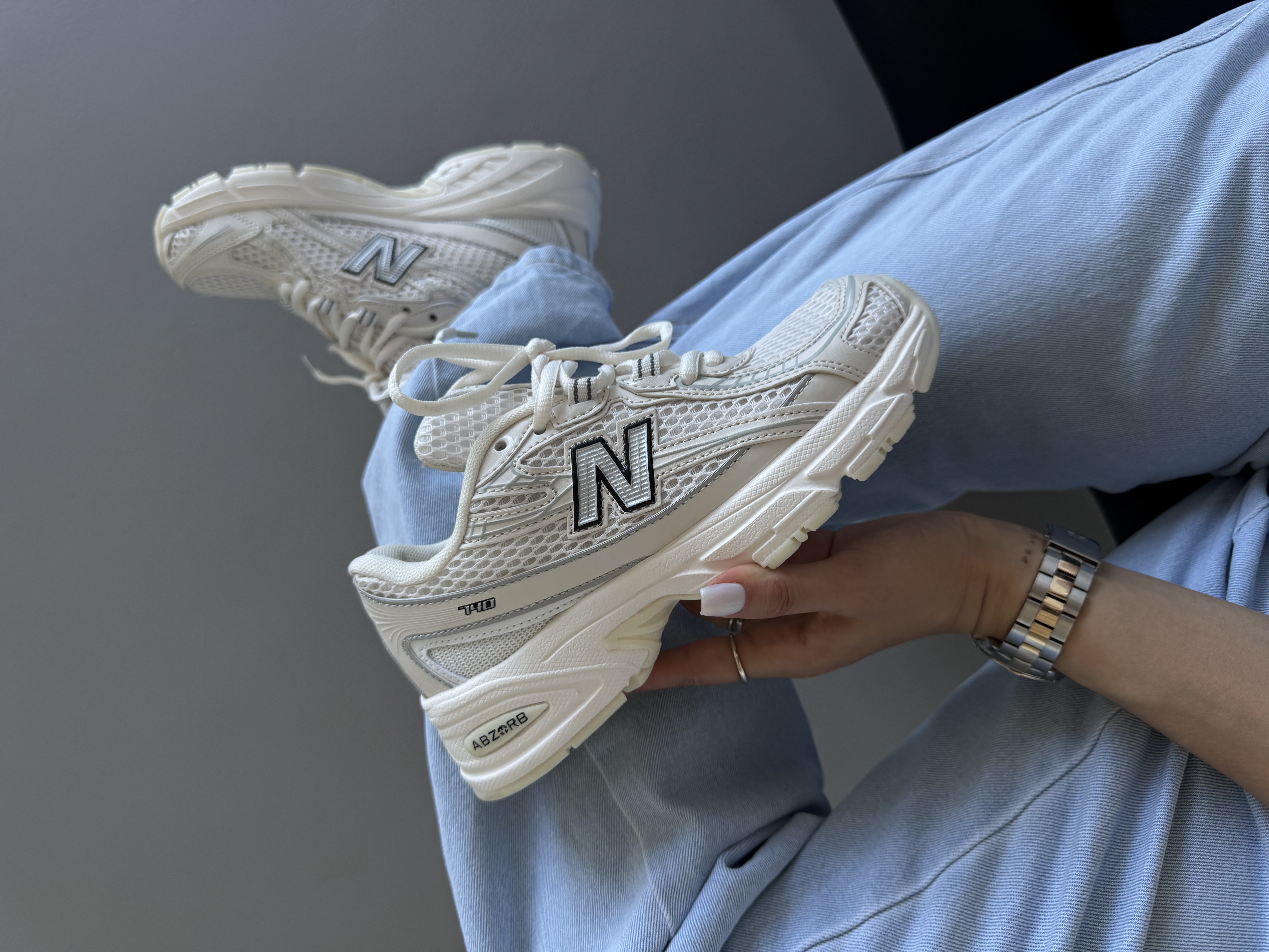 NEW BALANCE 740 | LIGHT BEIGE premium (6