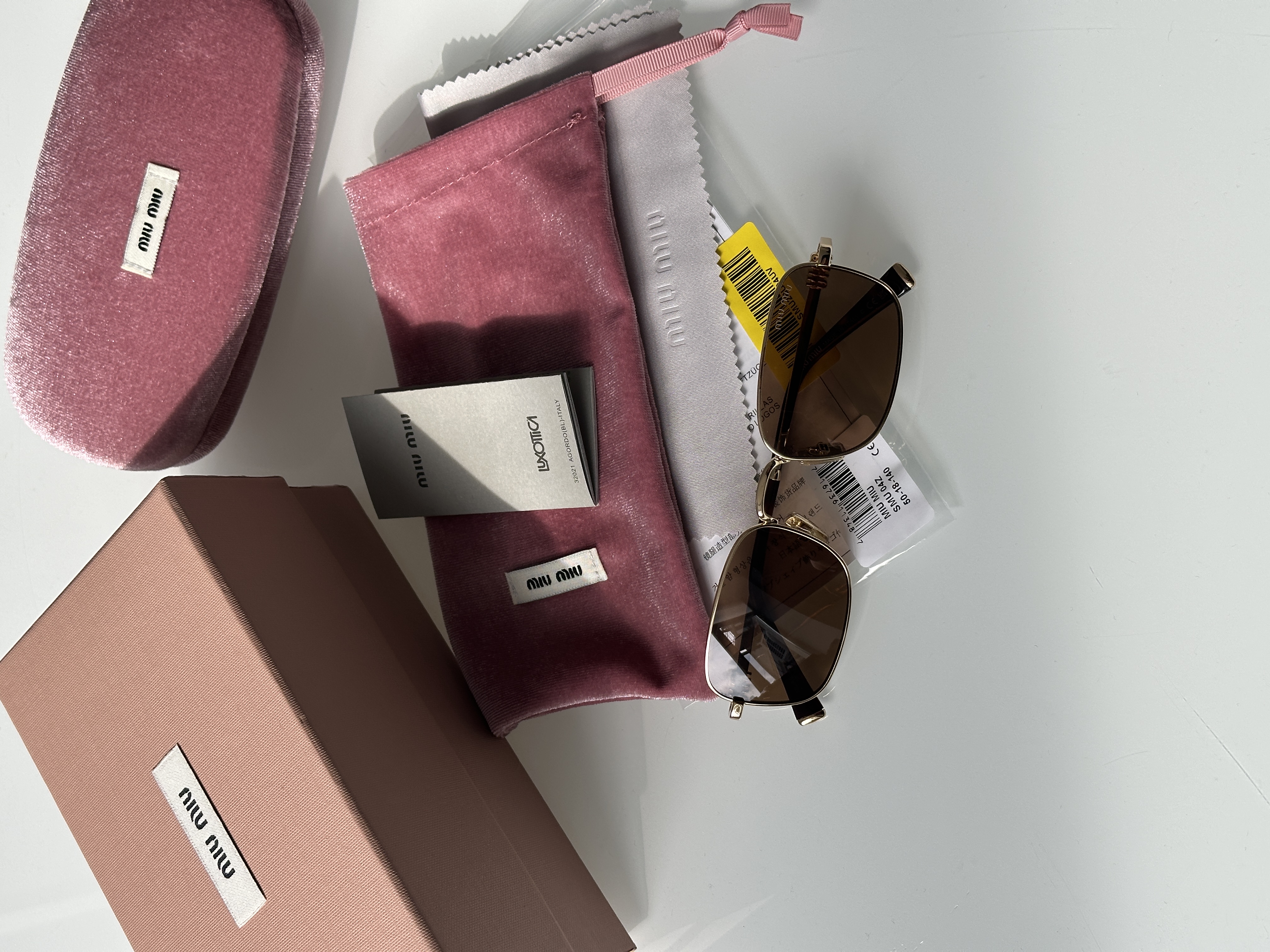Miu Miu MUA53S ZVN60O Brown/Gold 53/19/140
