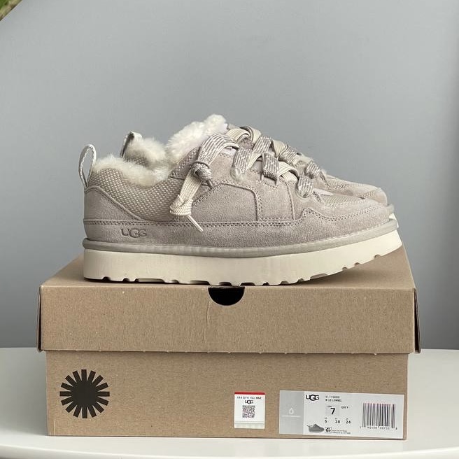 UGG Lo Lowmel Sneaker Grey FUR