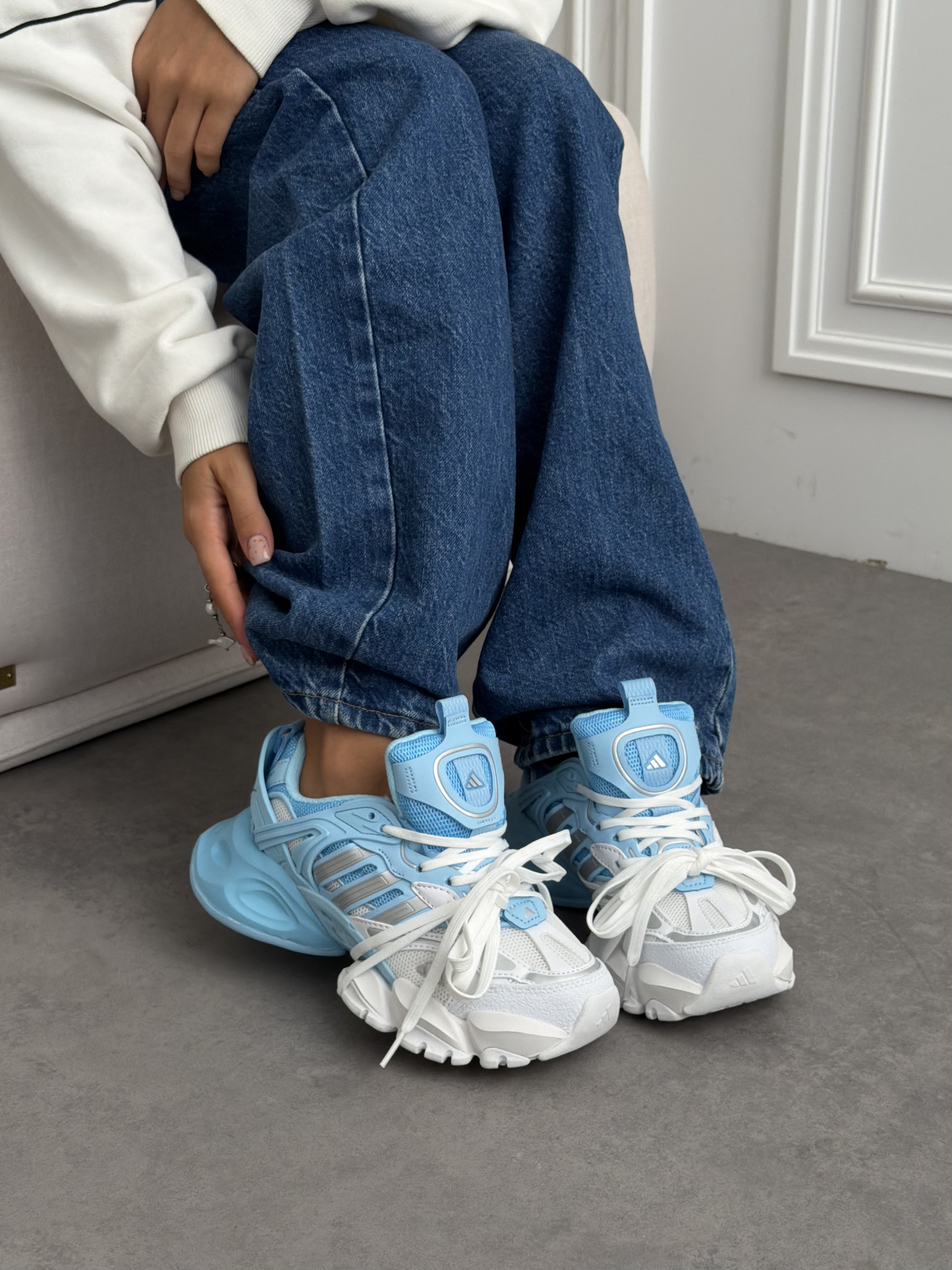Adidas Vento XLG Deluxe Blue White