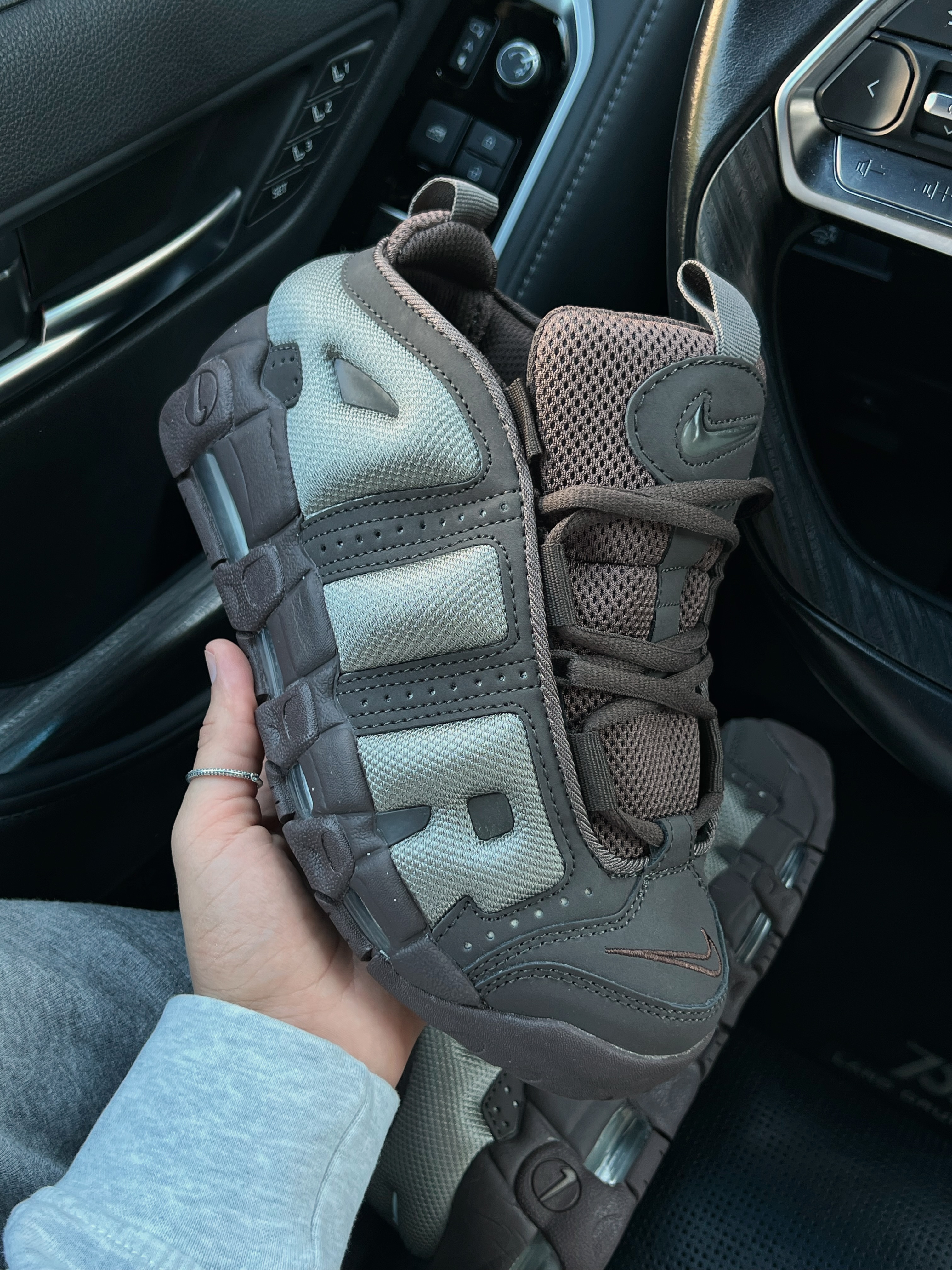 Nike Air More Uptempo Low Baroque Brown