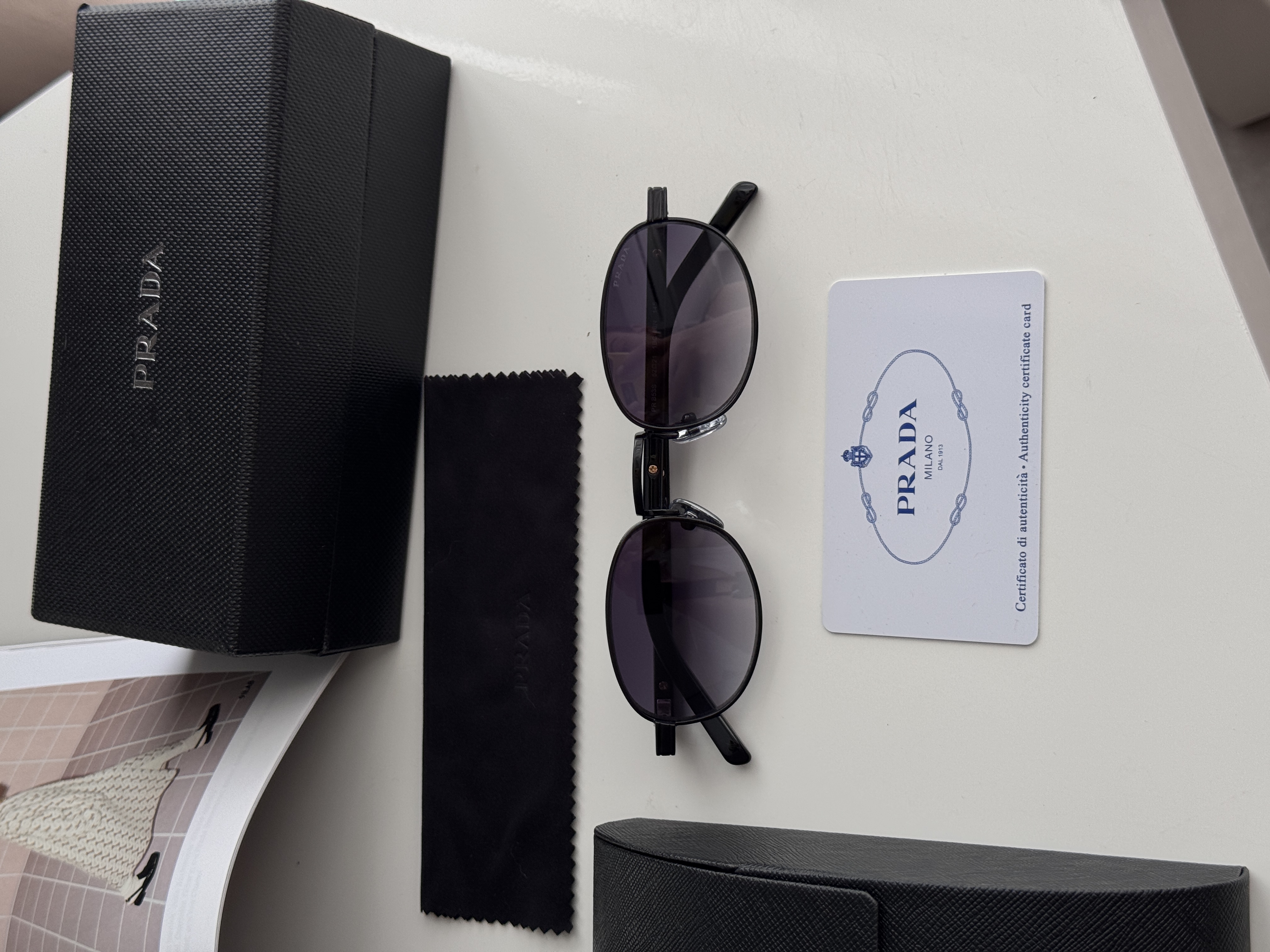 Prada Black/Black PR B53S ZVN-02C 51/21/145