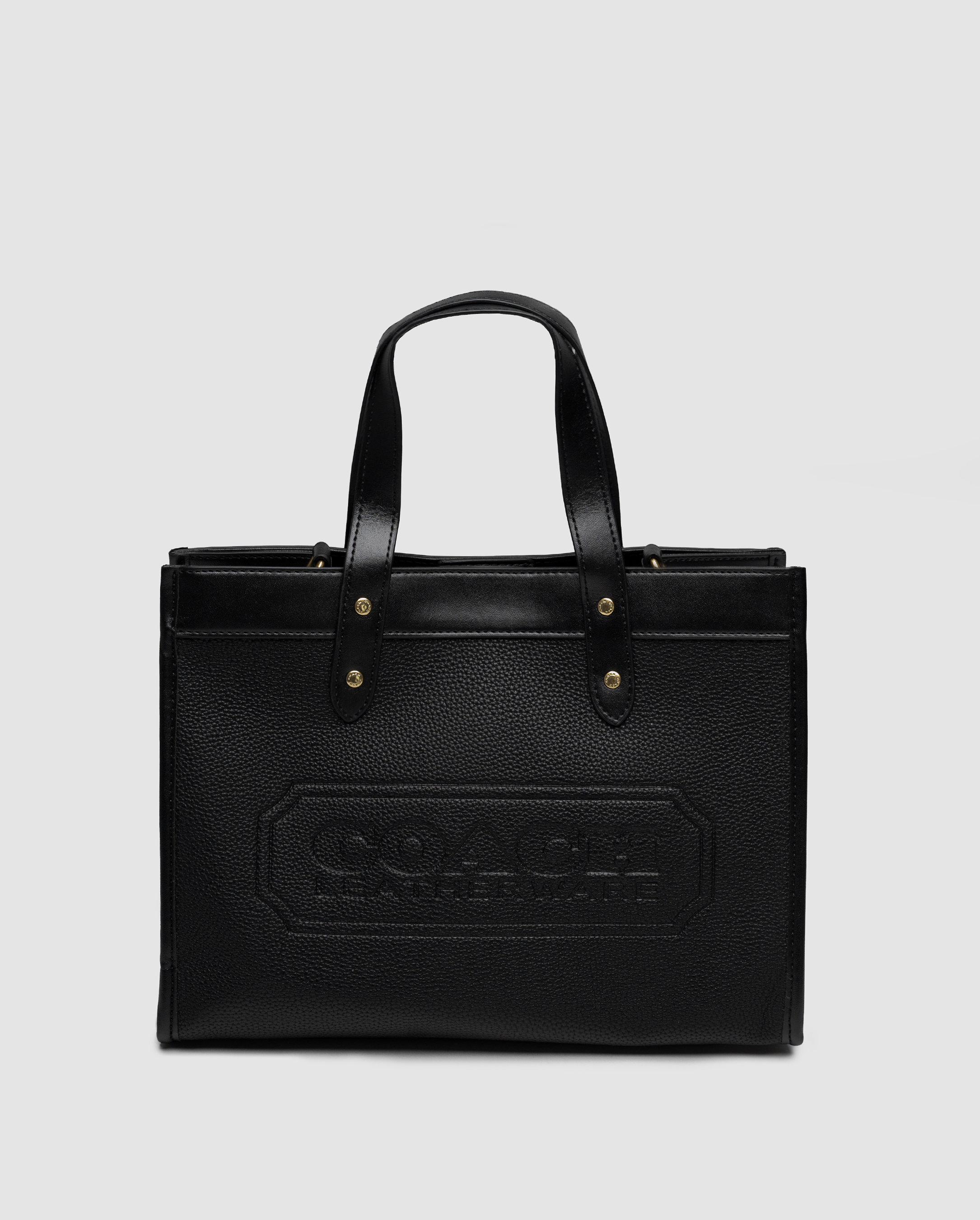 Coach Field Tote 30 In Colorblock With Coach Badge/Signature Canvas