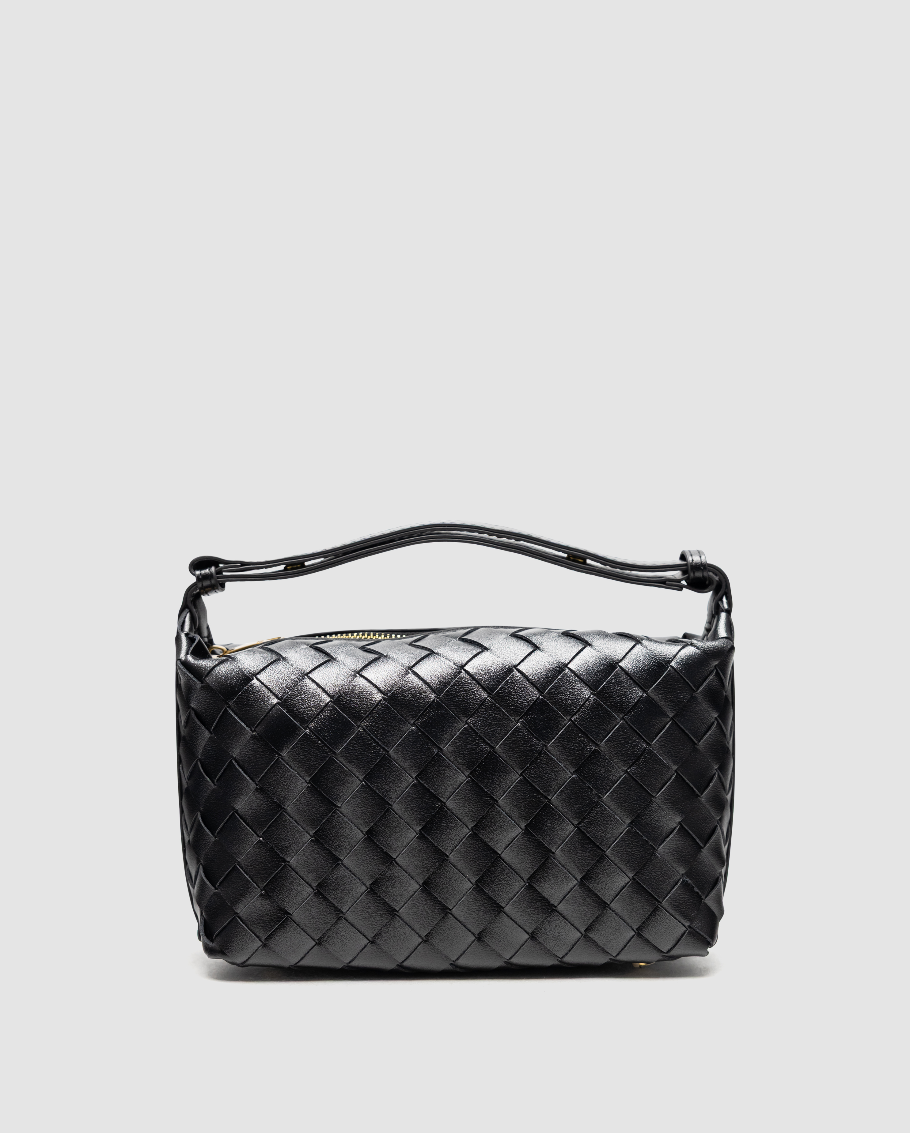 Bottega Veneta Mini Wallace Black