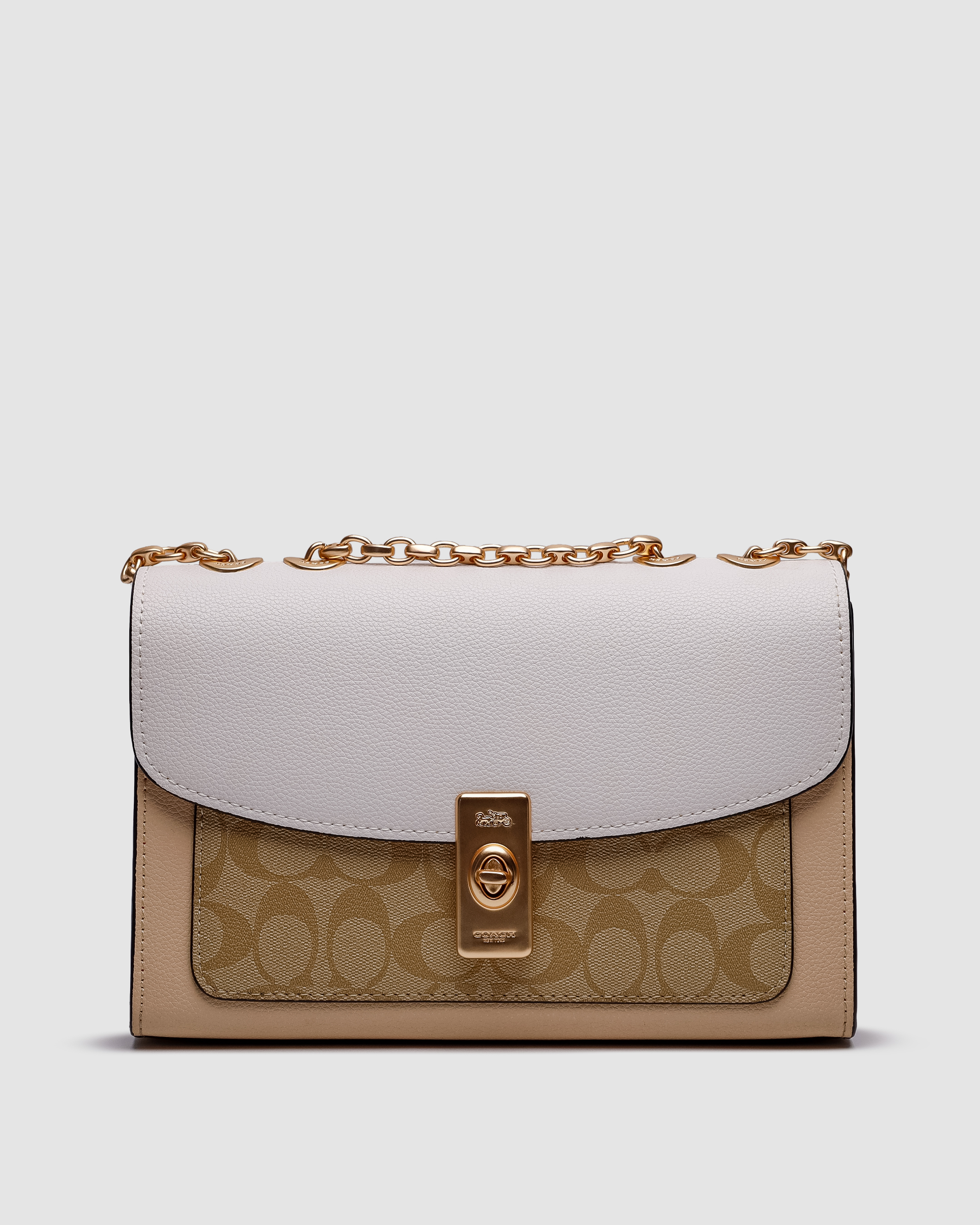 Coach Lane Shoulder Bag In Colorblock Signature Canvas