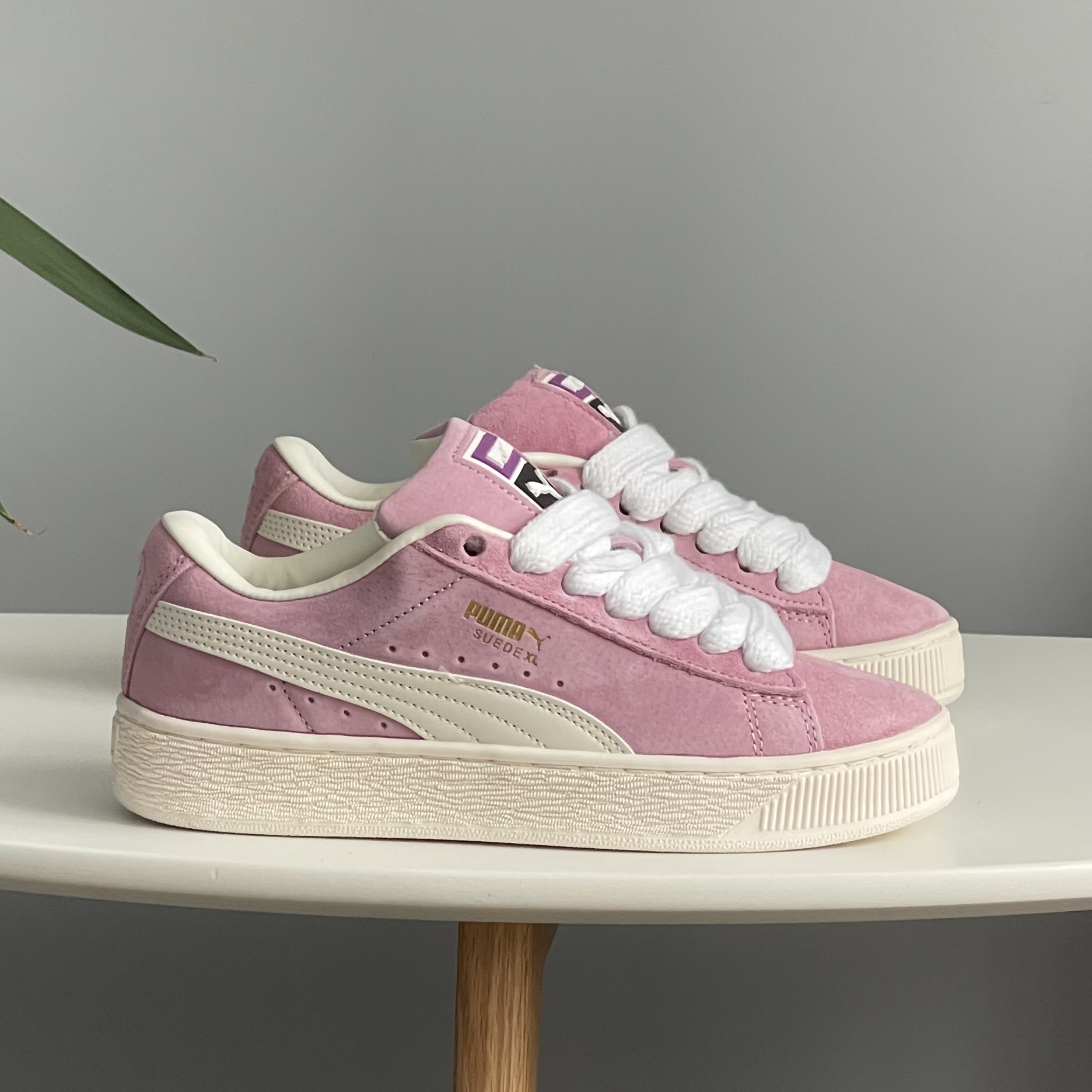 Puma Suede XL Grape Mist Warm White 395205-08