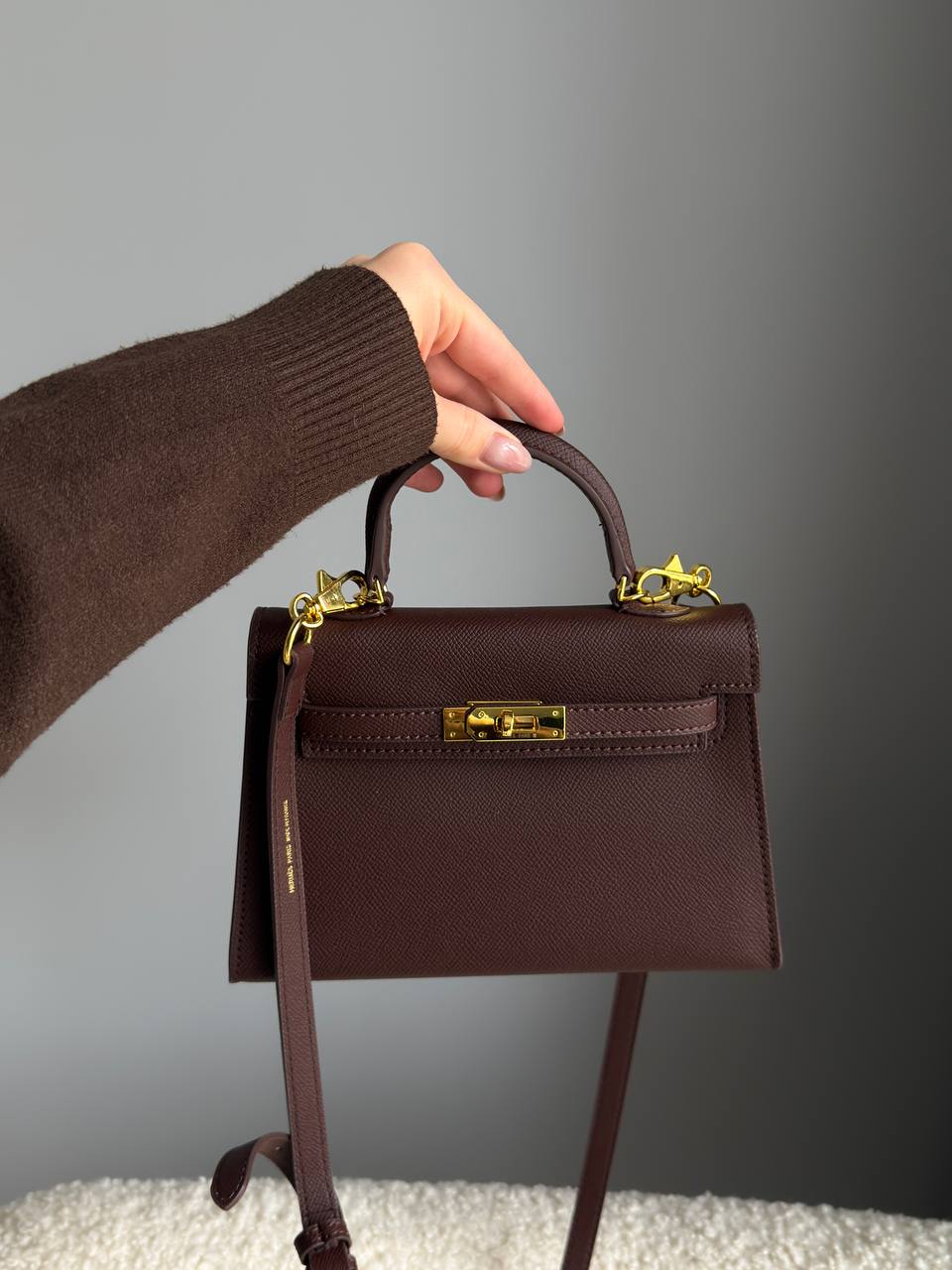 Hermès Kelly 20 Chocolate
