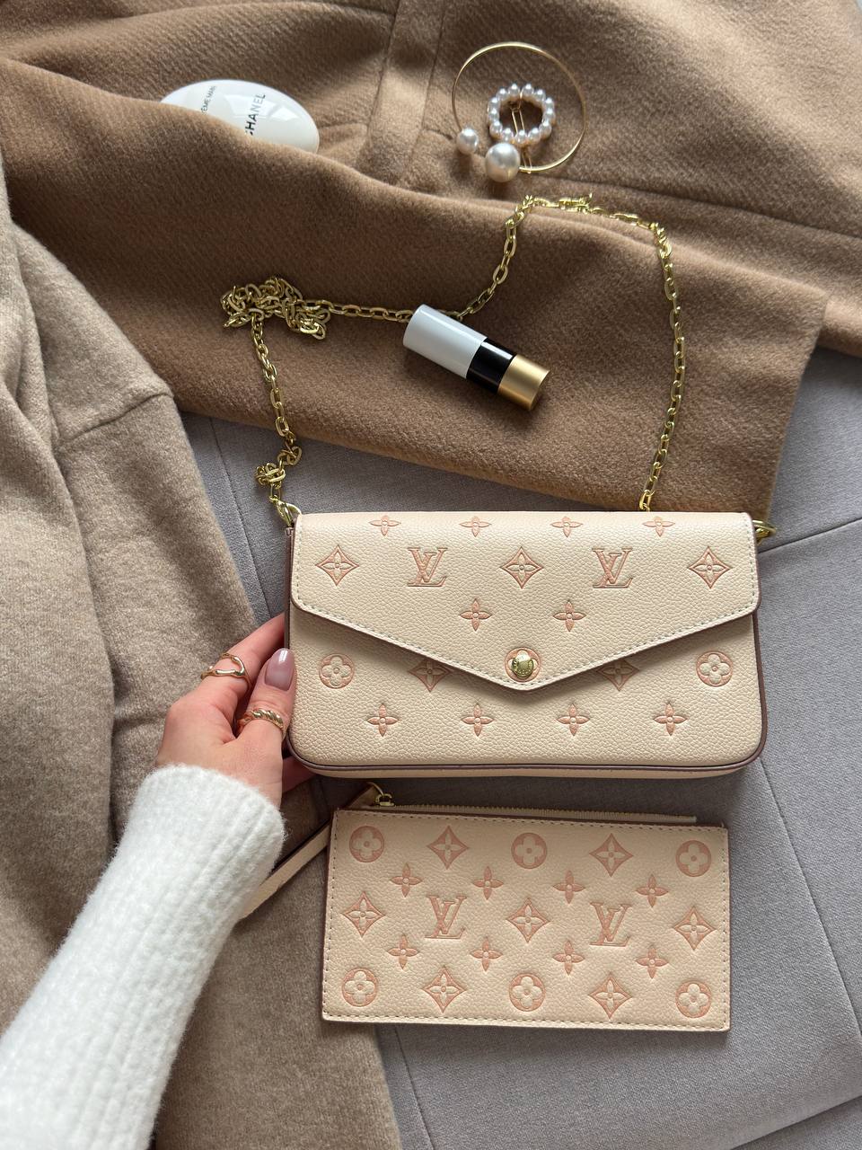 Louis Vuitton Félicie Pochette Bag Bicolor Eden 21 x 11 x 3 — головне фото товару