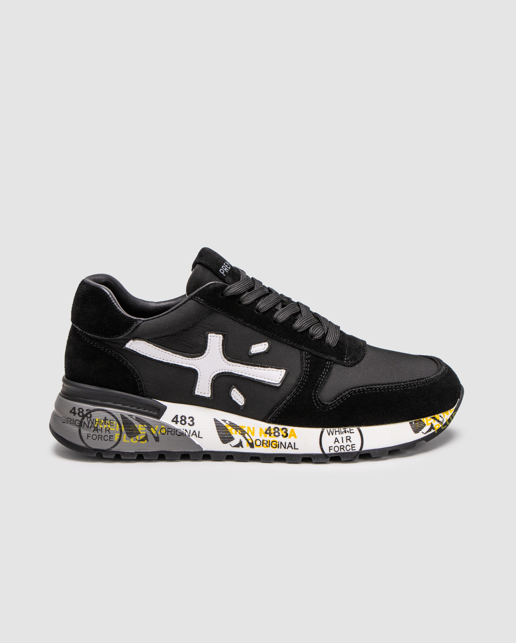 Premiata Mick Black/White