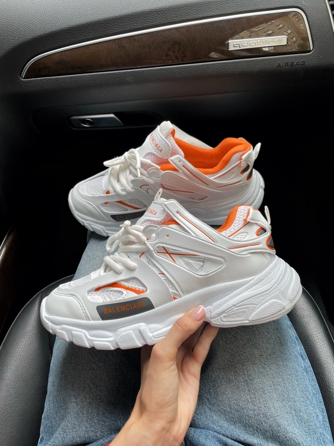 Balenciaga Track White/Orange