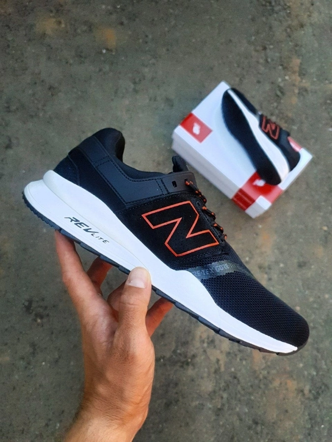 New Balance 247 Black/Orange — головне фото товару