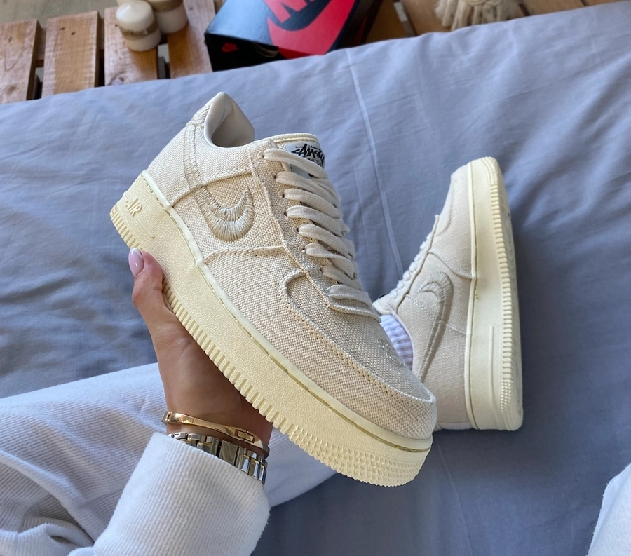 Nike Air Force 1 Low Stussy Fossil — головне фото товару